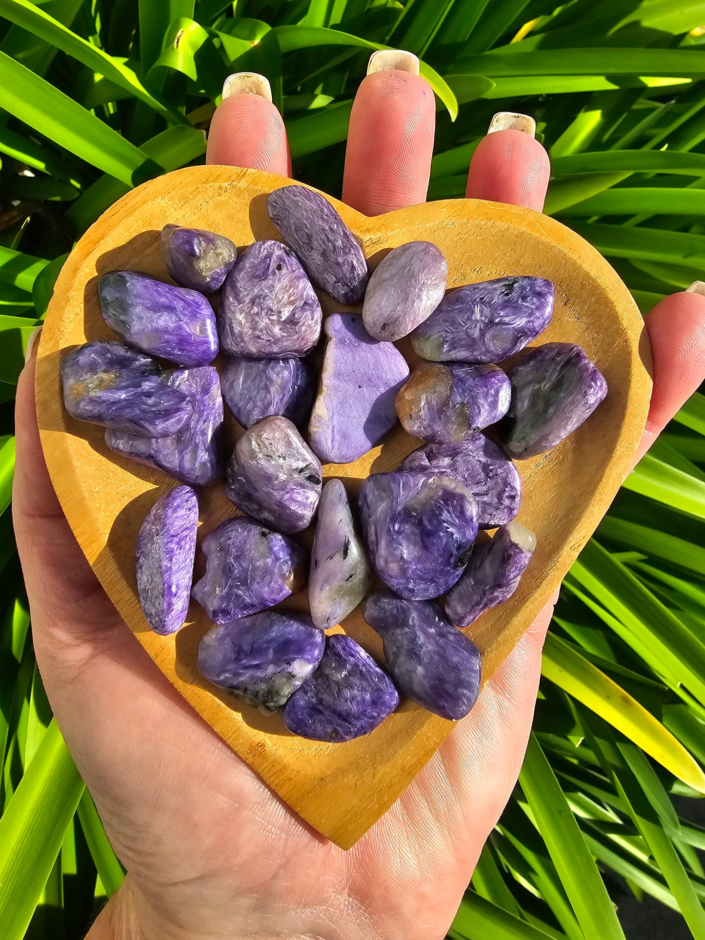 Charoite Tumbled Stone Small