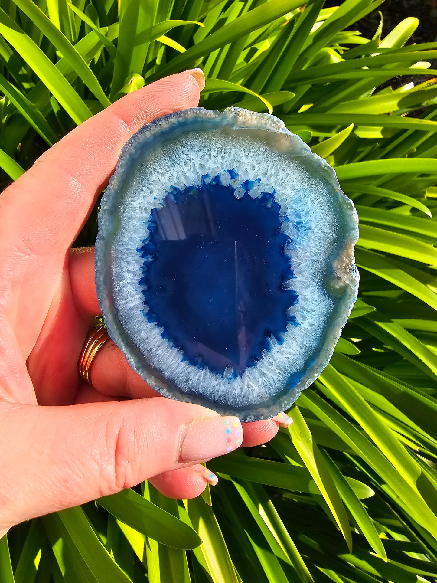 Agate Slice | Blue B