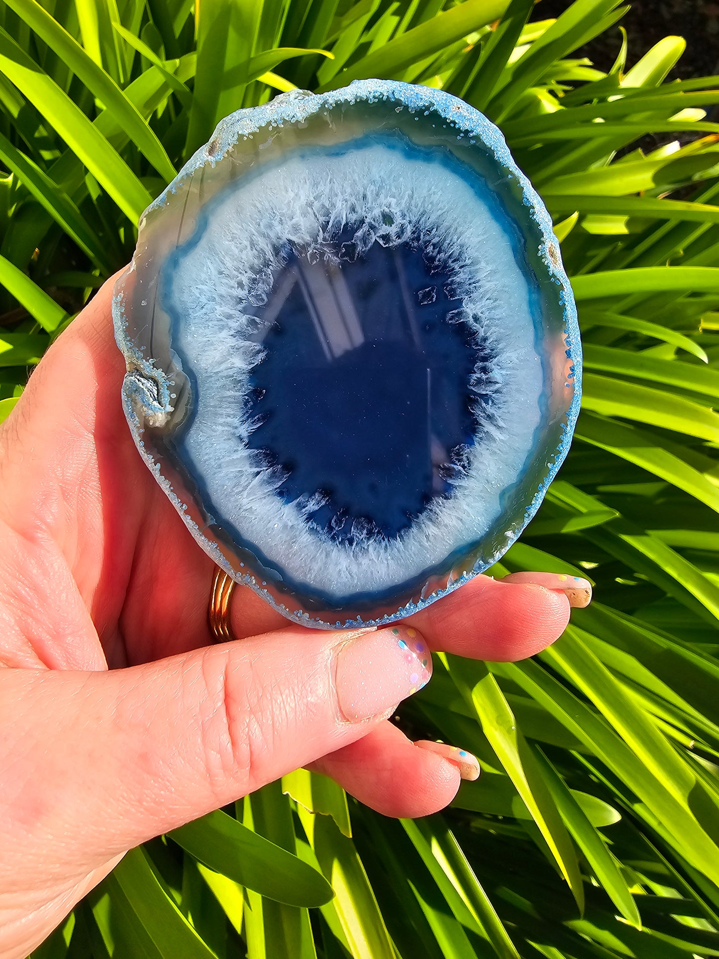 Agate Slice | Blue B