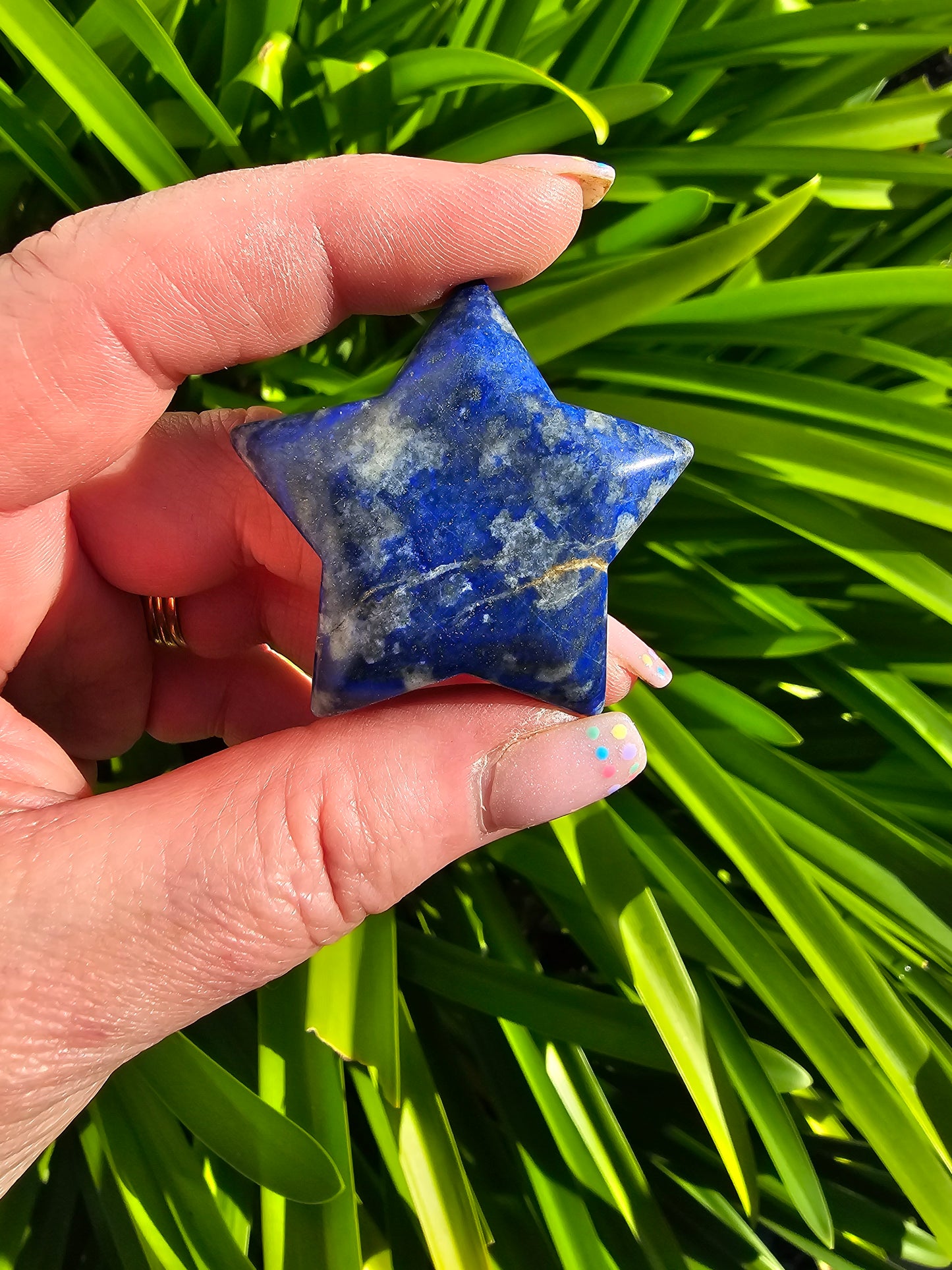 Lapis Lazuli Large Star