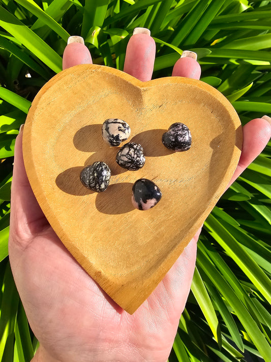 Rhodonite Mini Heart