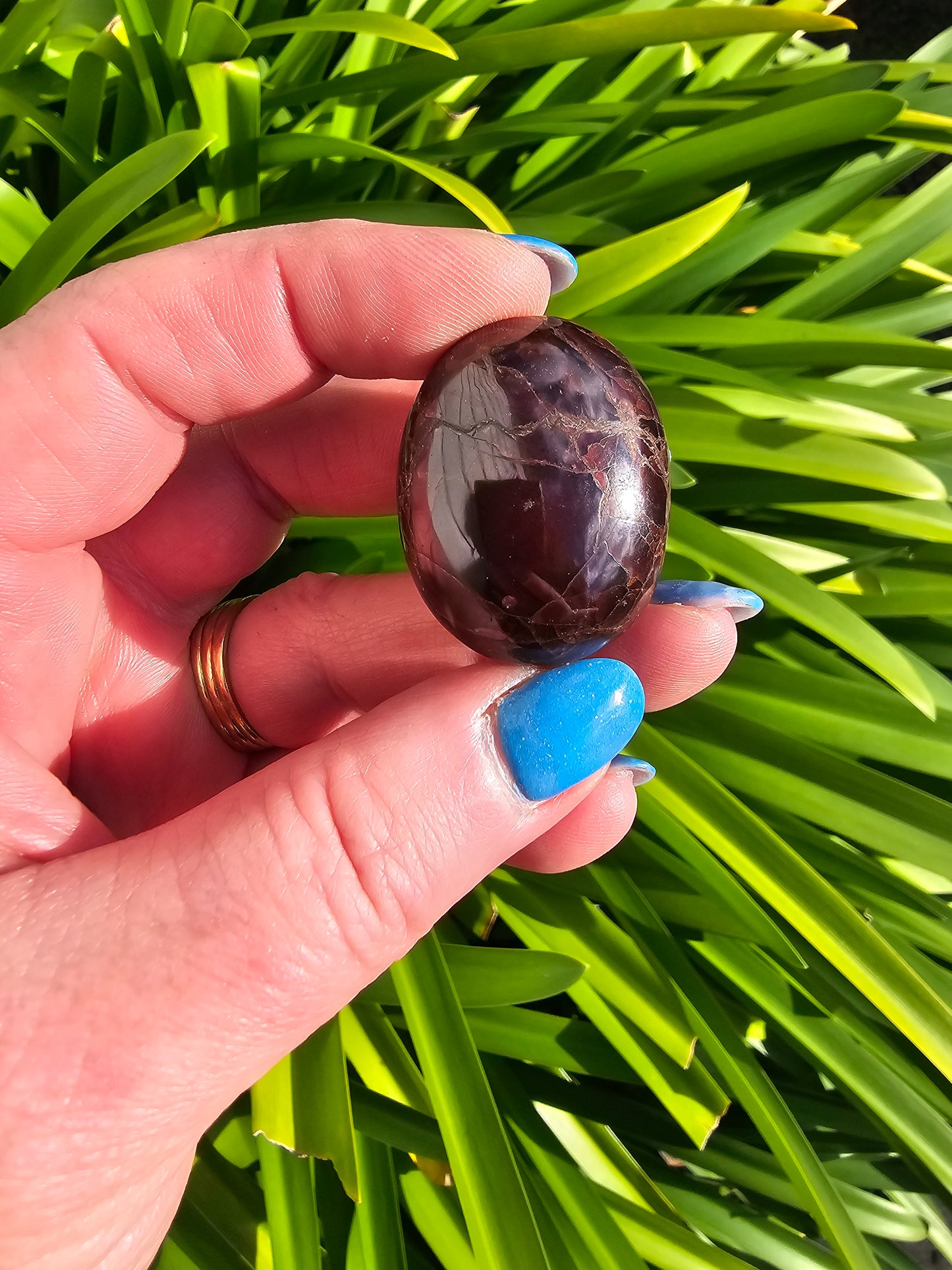 Garnet Palm Stone A