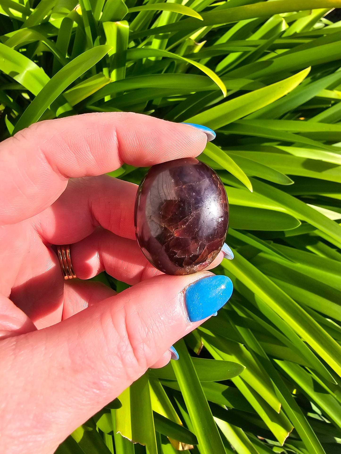 Garnet Palm Stone B