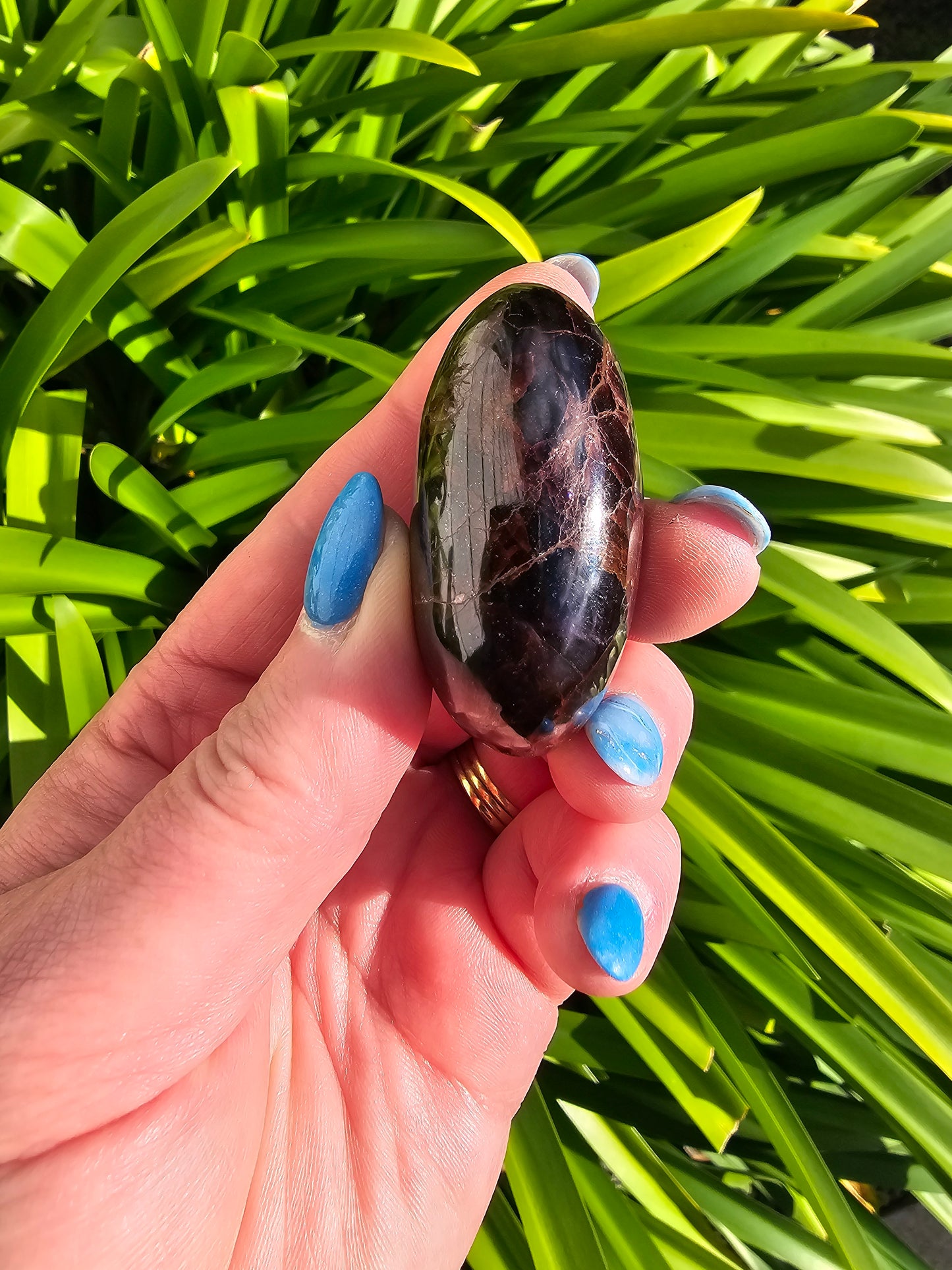 Garnet Palm Stone C