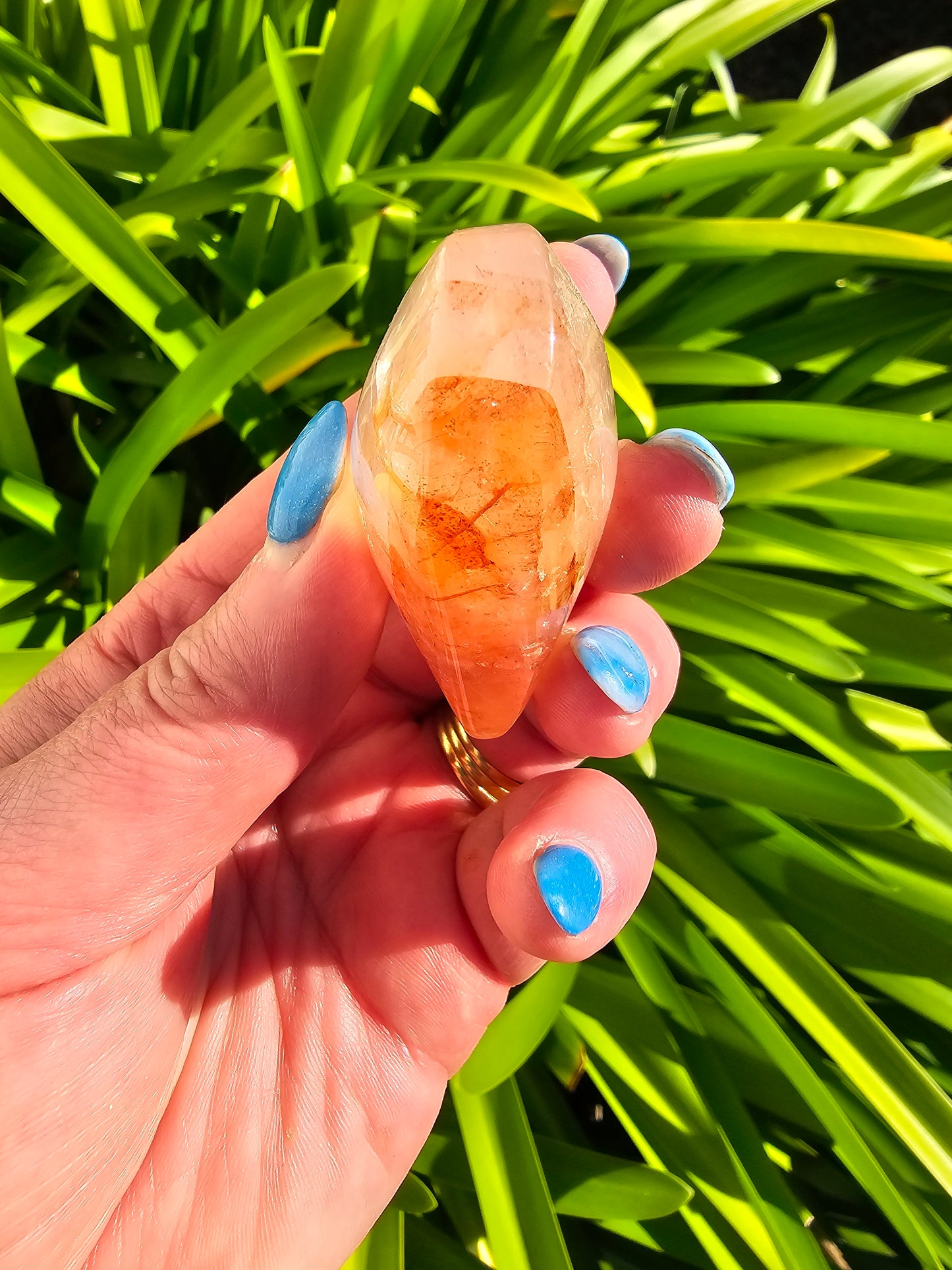 Fire Quartz Heart B