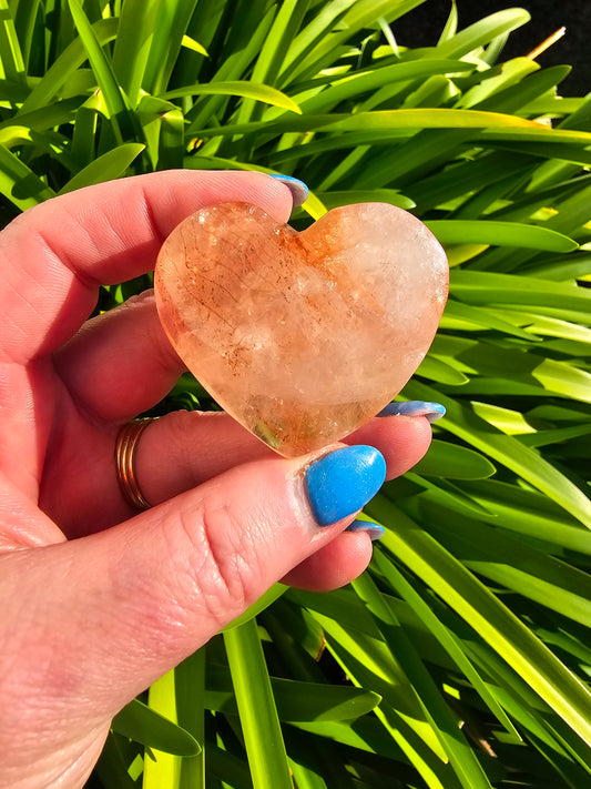 Fire Quartz Heart C