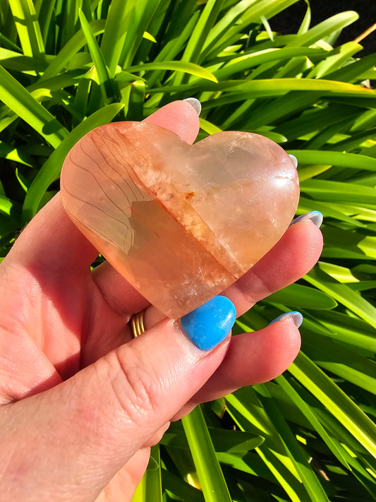 Fire Quartz Heart E