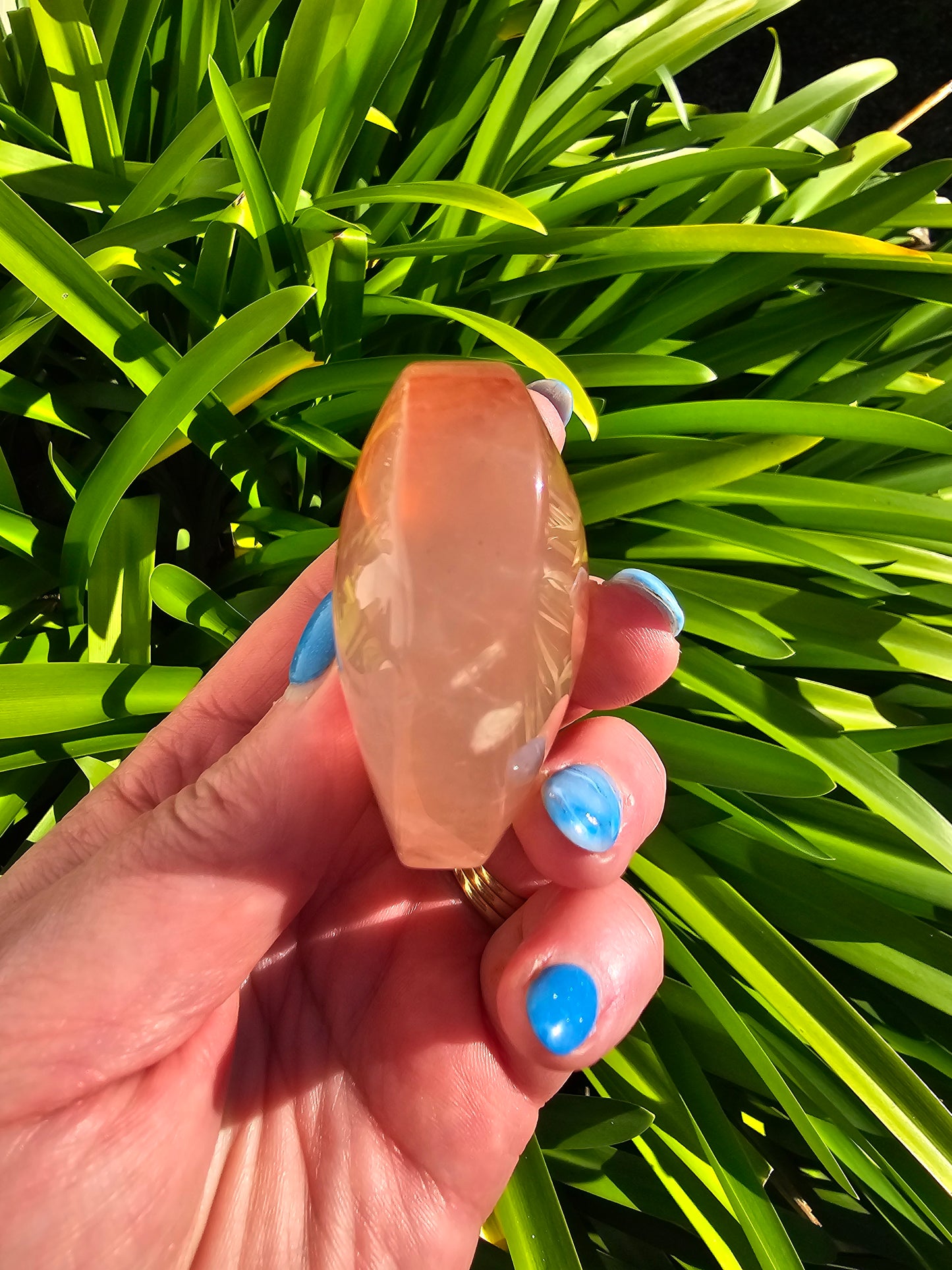 Fire Quartz Heart E