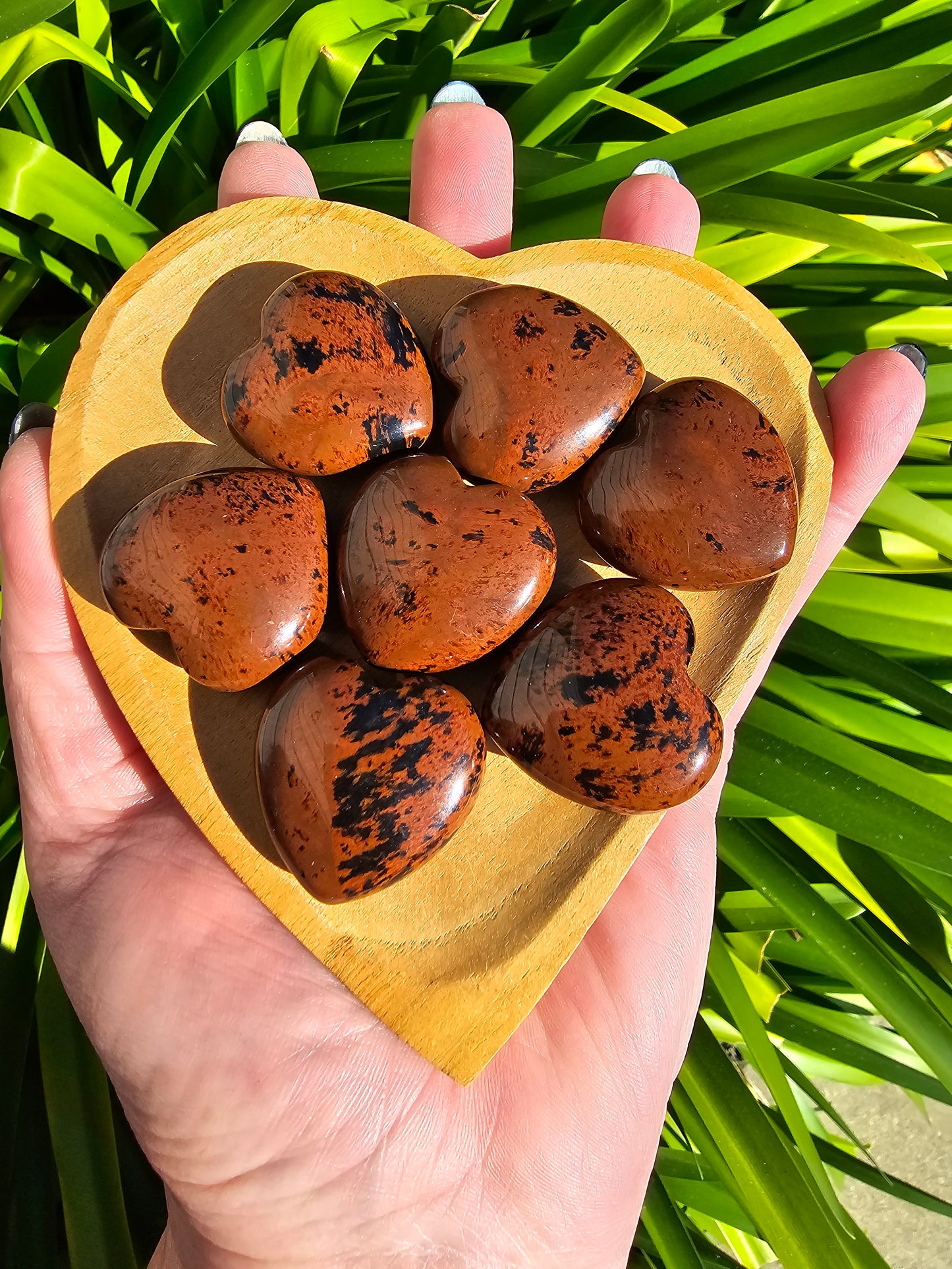 Mahogany Obsidian Small Heart