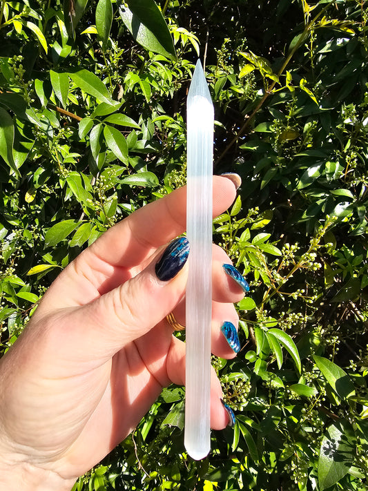 Selenite Wand