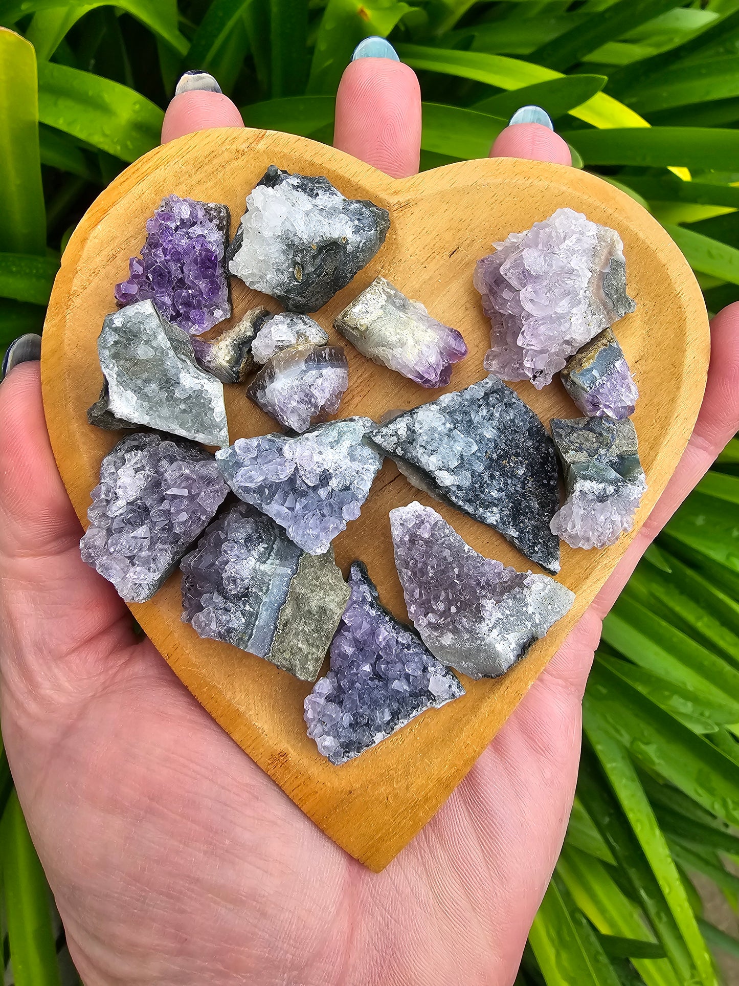 Amethyst Mini Cluster 100g Bag