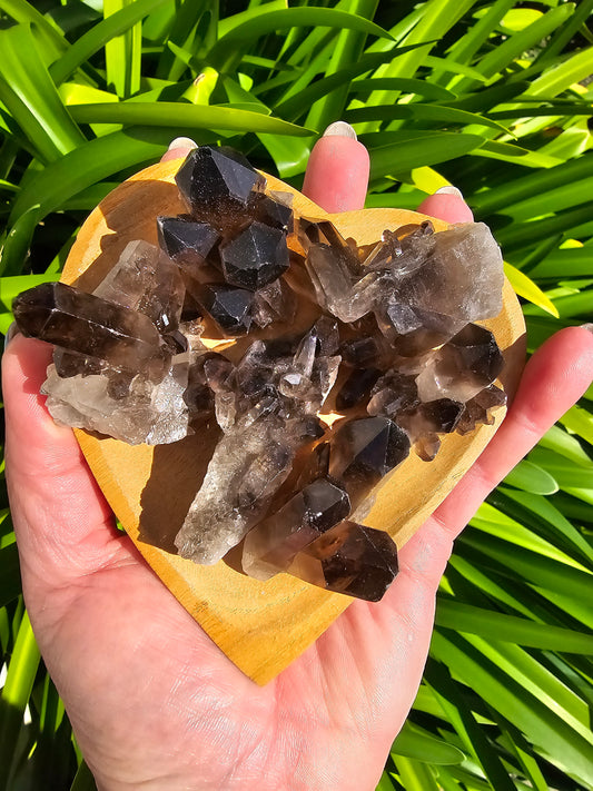 Smoky Quartz Small Cluster