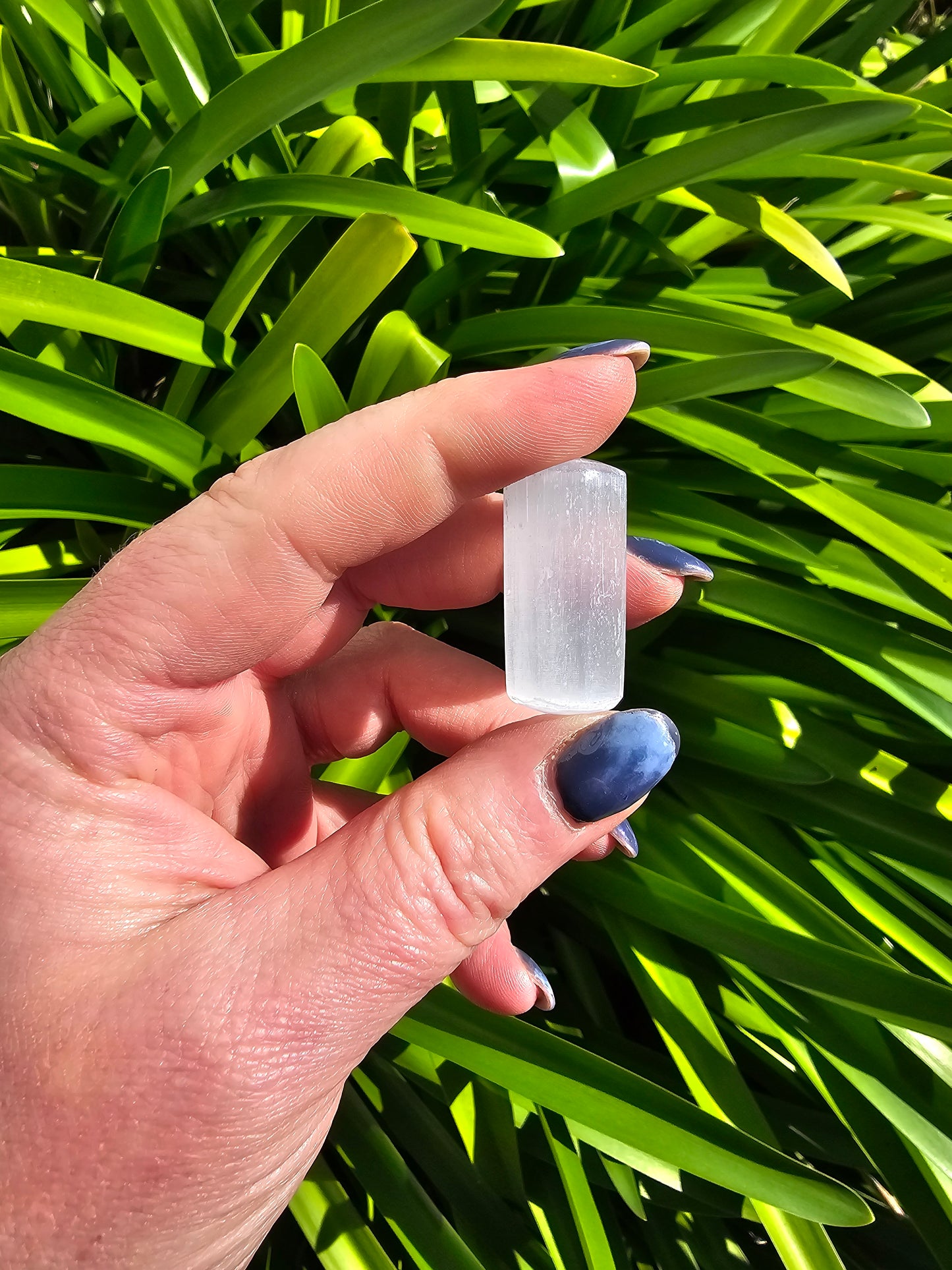 Selenite Cylinder Tumbled Stones 10 Pack Valued at $50