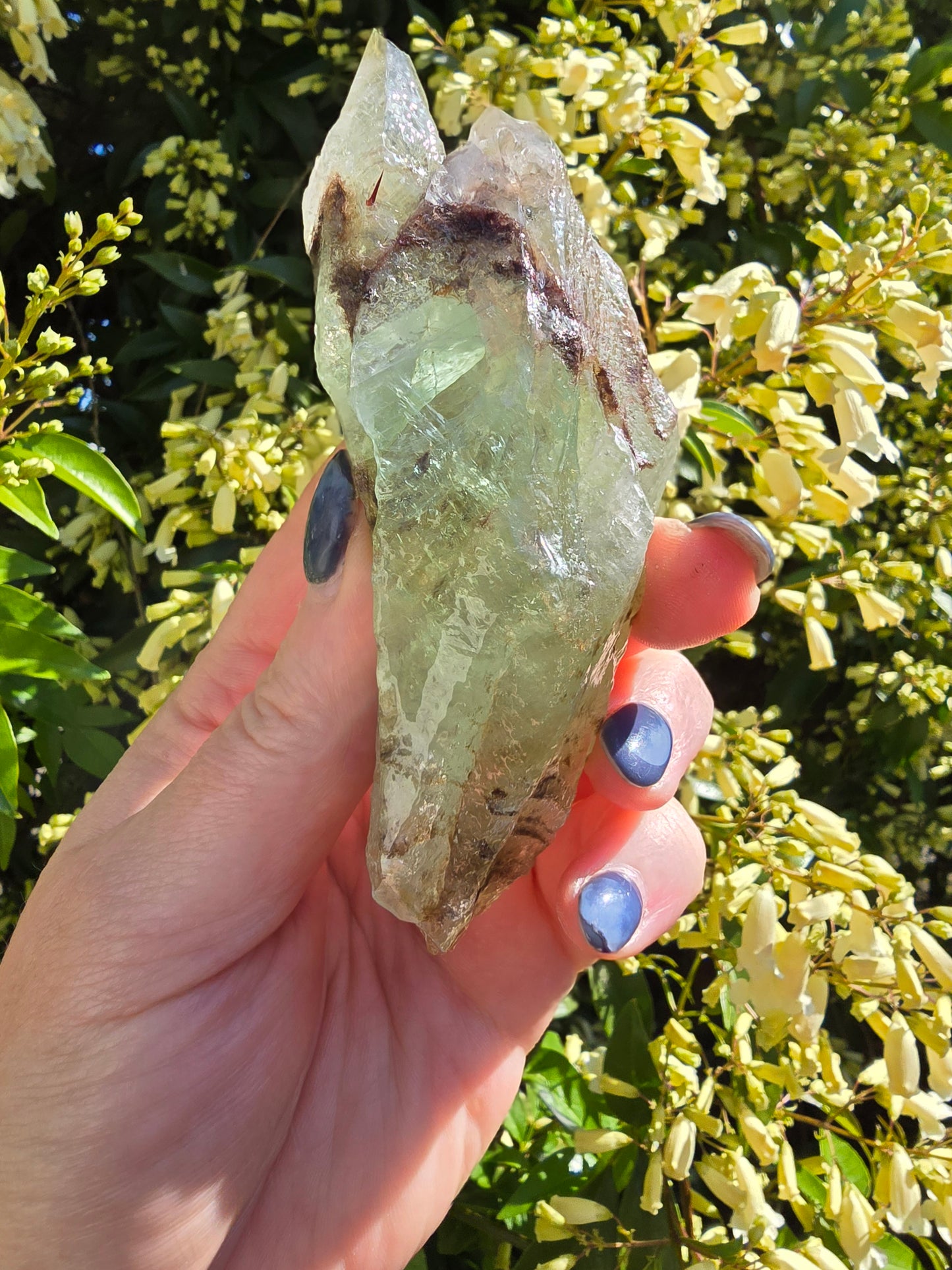 Green Calcite Rough Piece D