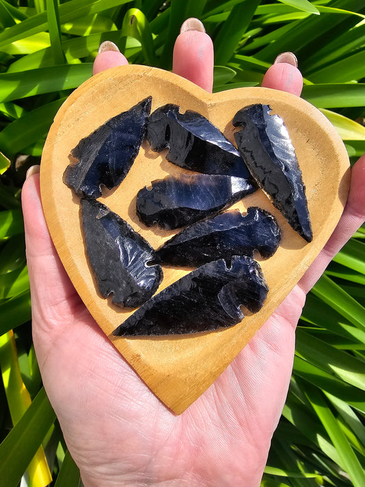 Black Obsidian Arrow Large