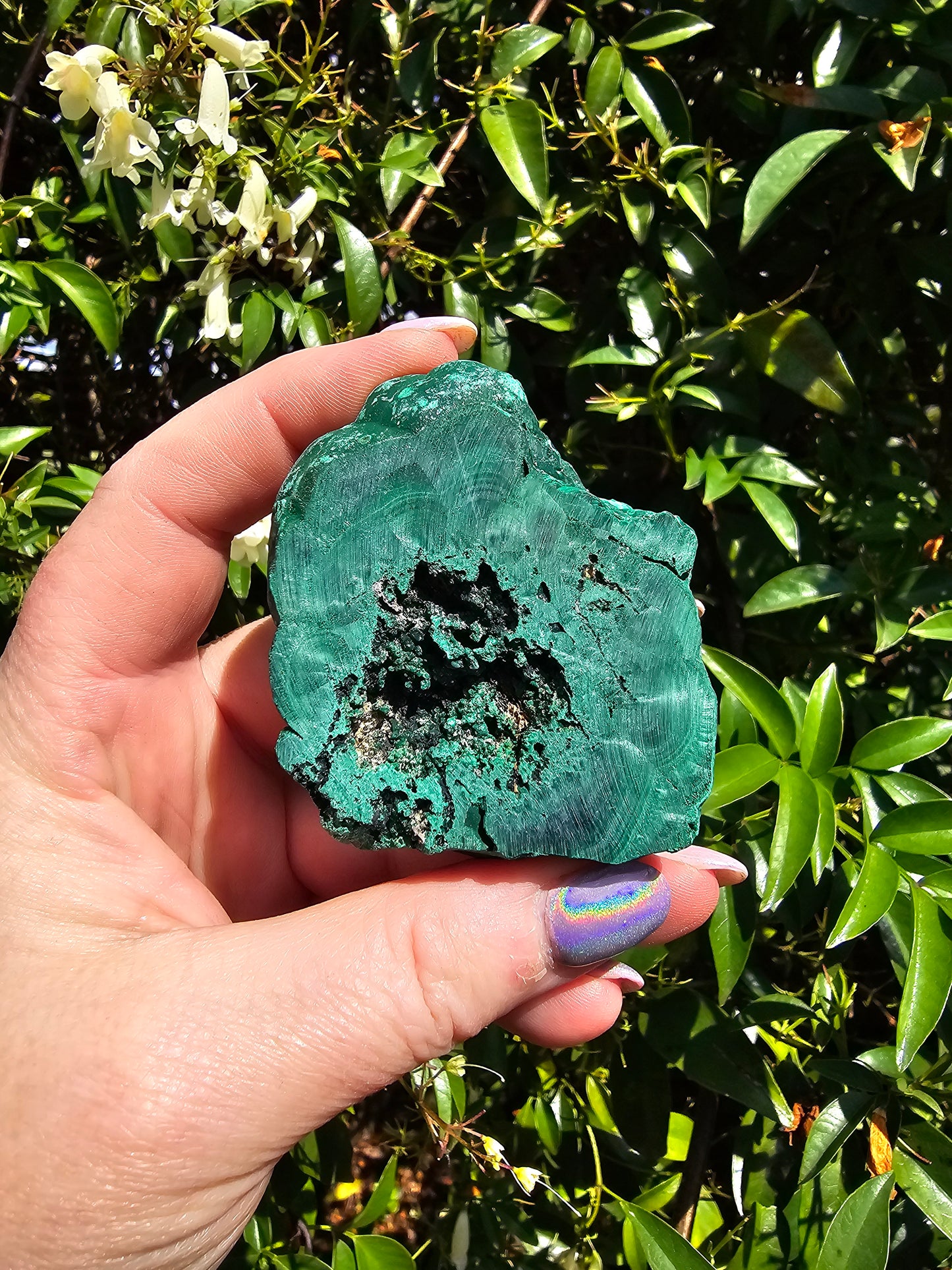 Malachite Slab F