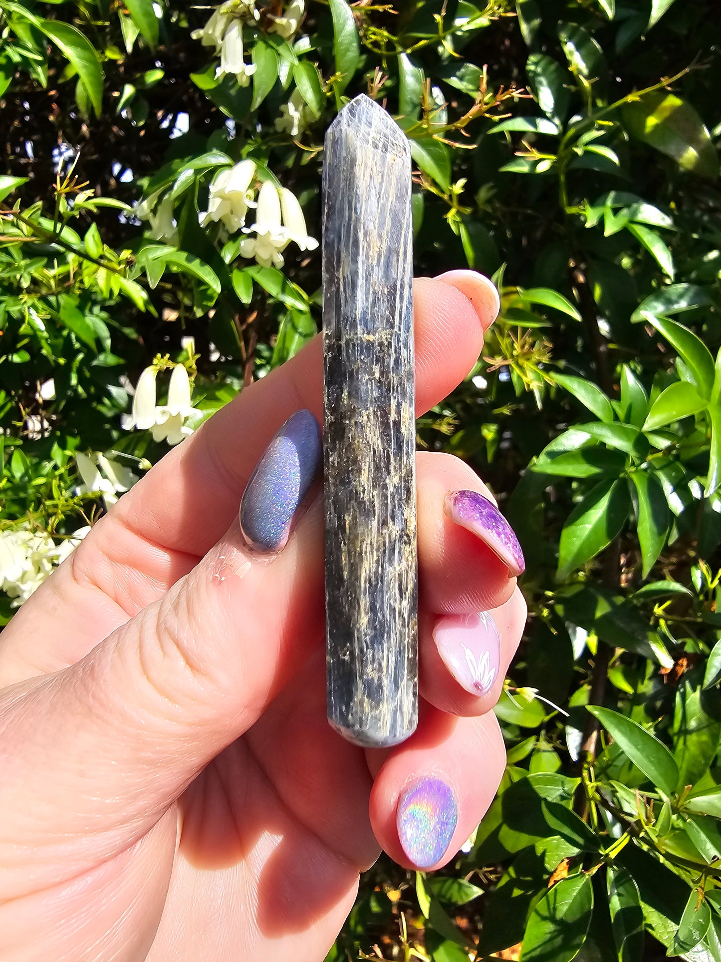 Blue Kyanite Wand C