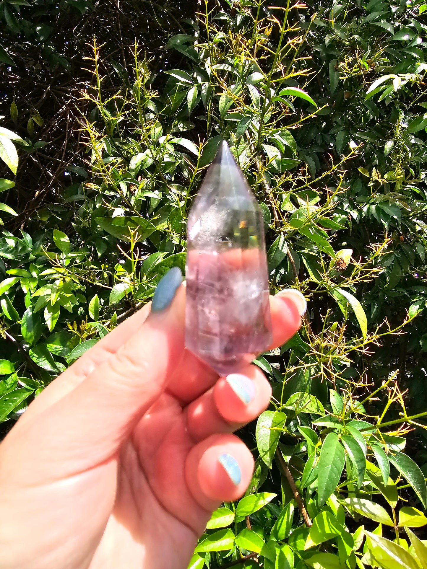 Amethyst Vogel Wand Small