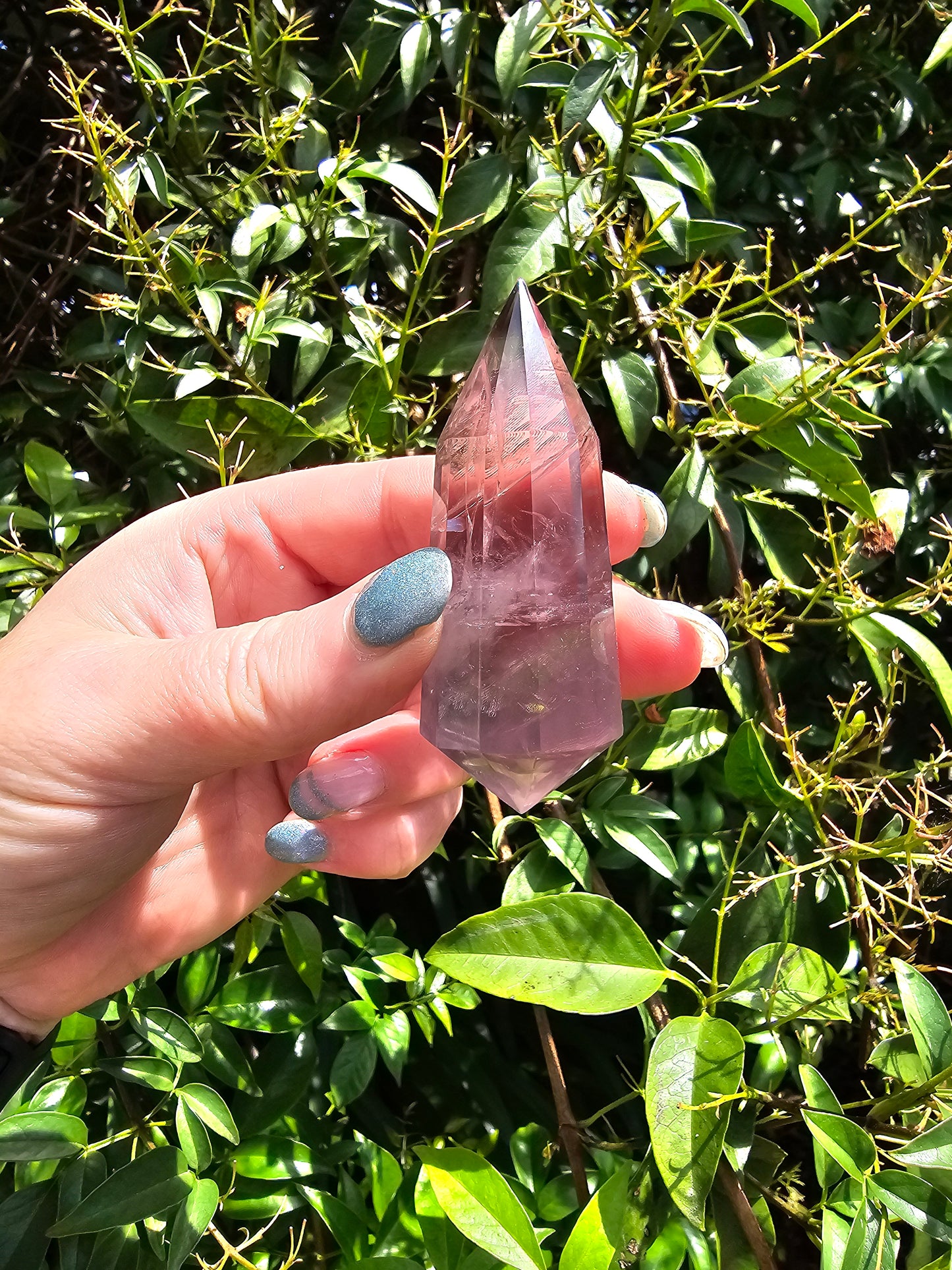 Amethyst Vogel Wand Small