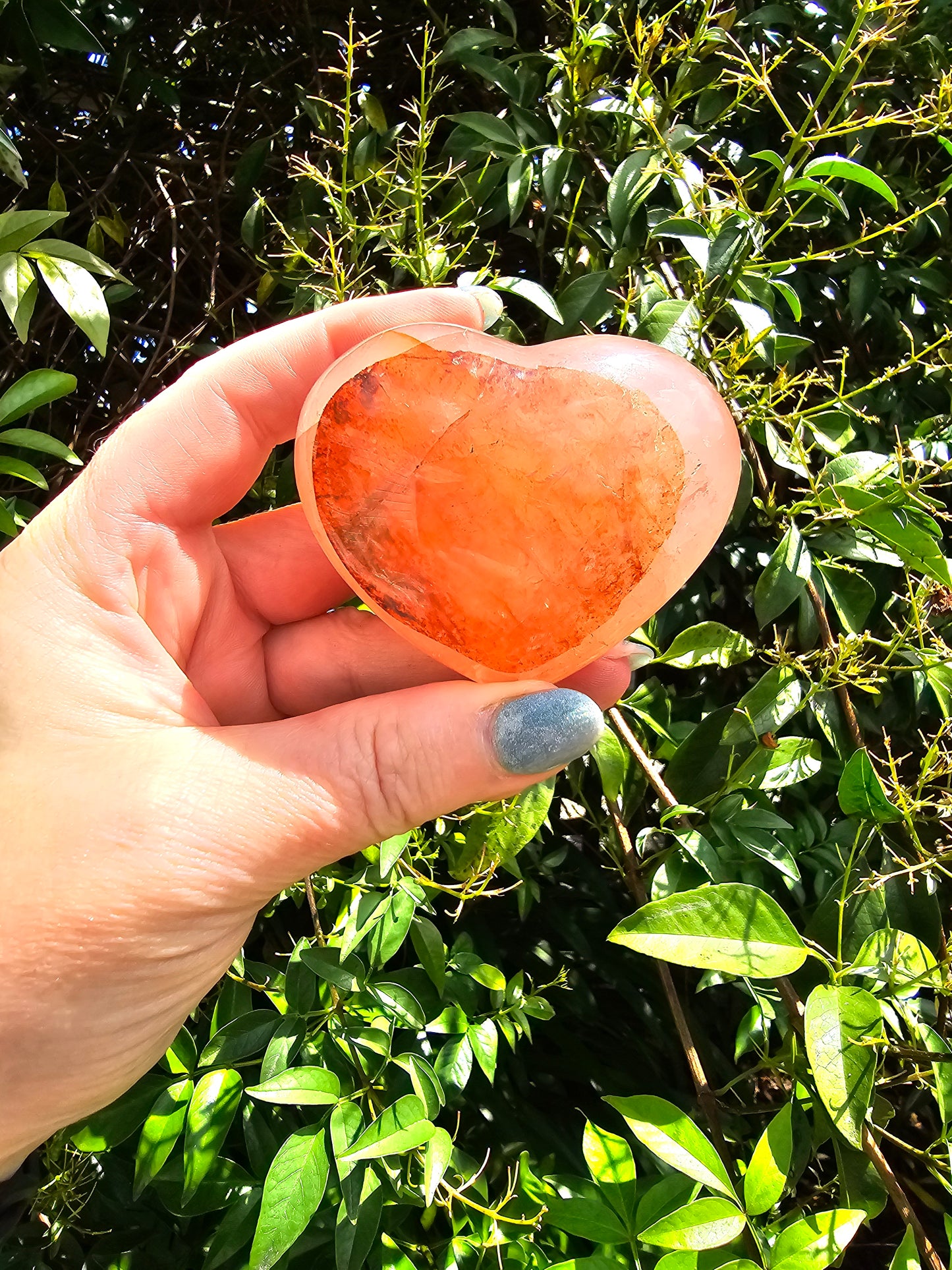 Fire Quartz Heart F