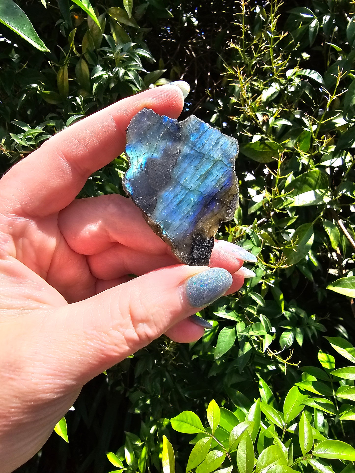 Labradorite Semi Polished Piece A