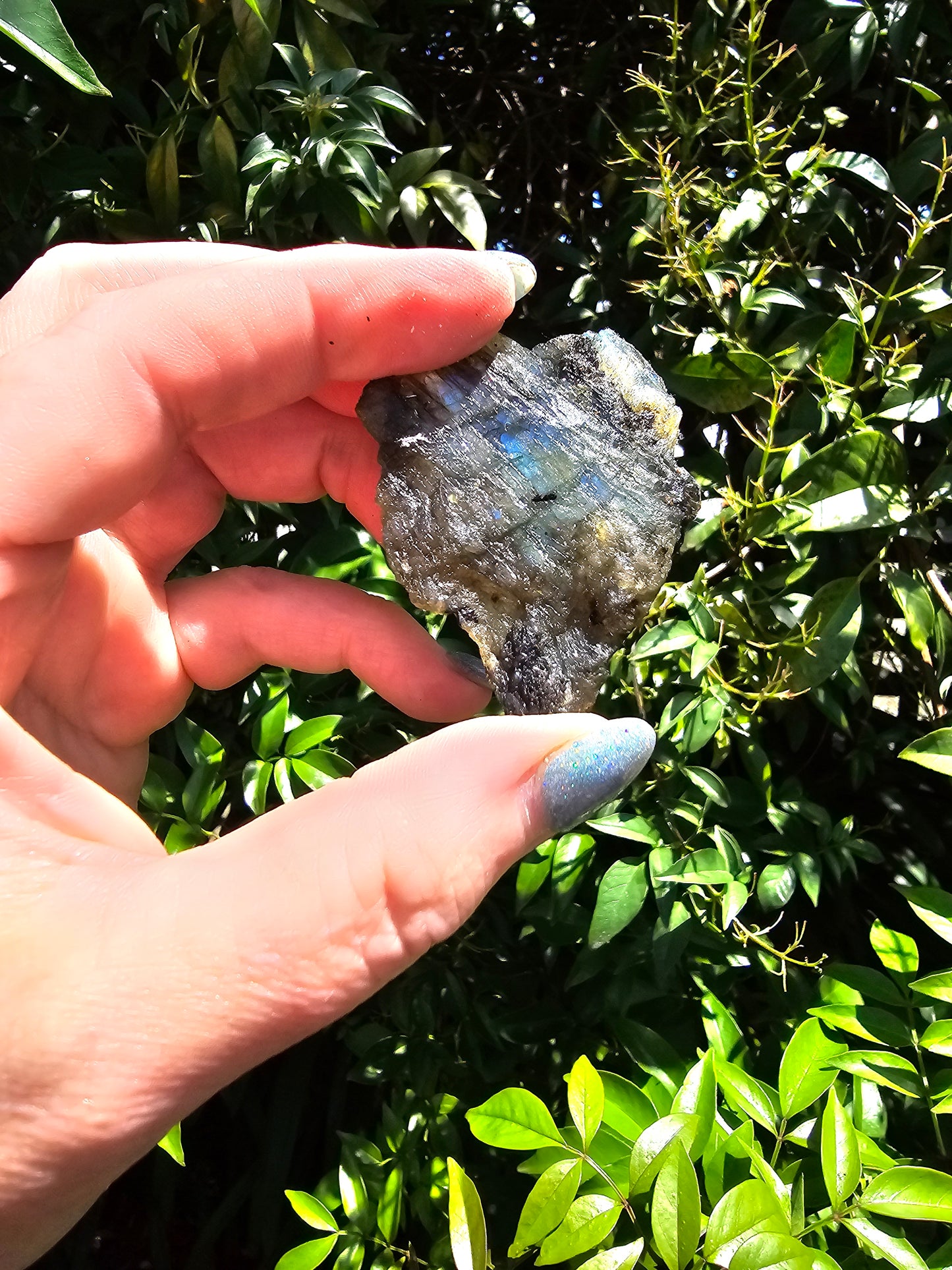 Labradorite Semi Polished Piece A