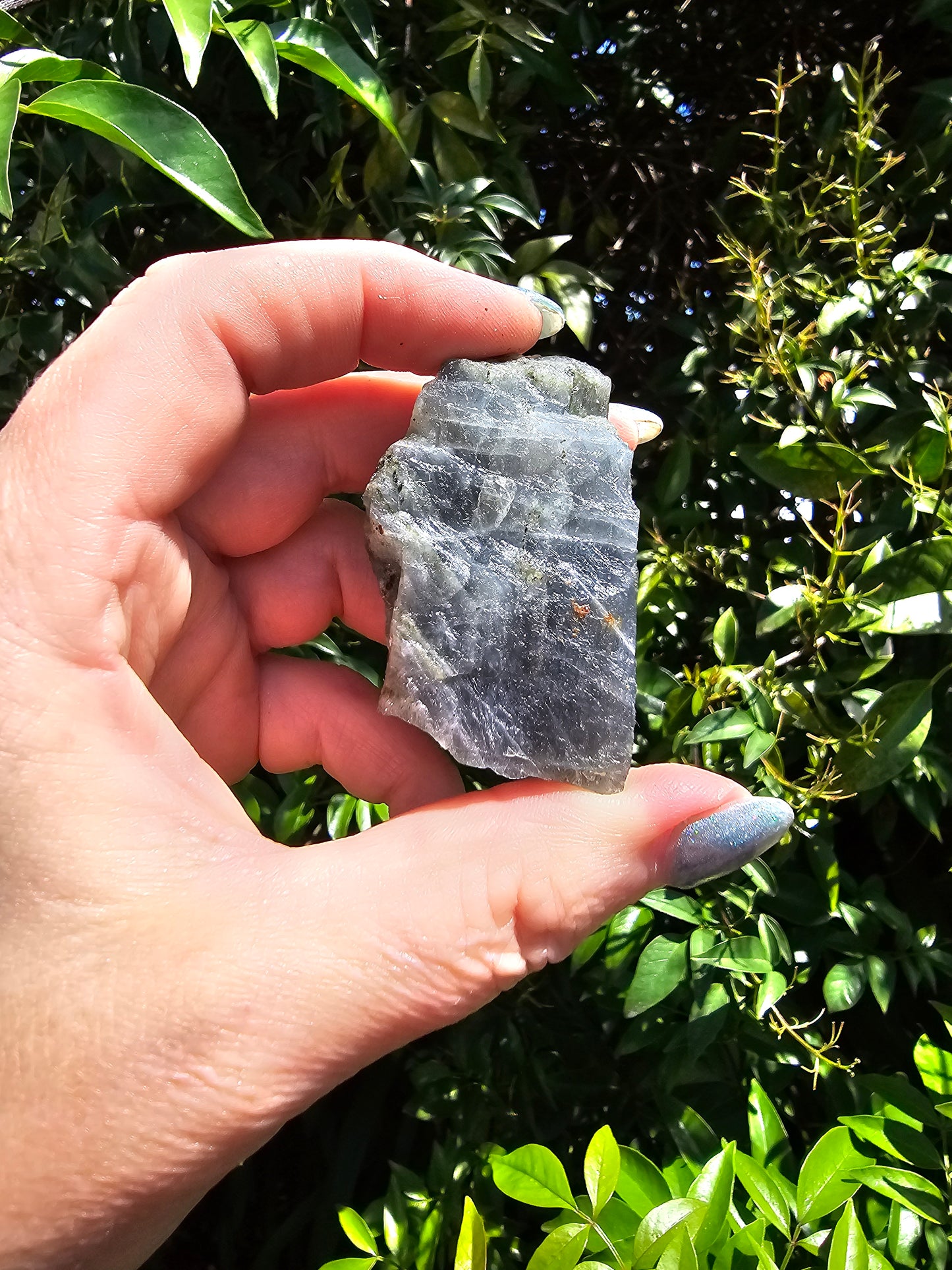 Labradorite Semi Polished Piece J