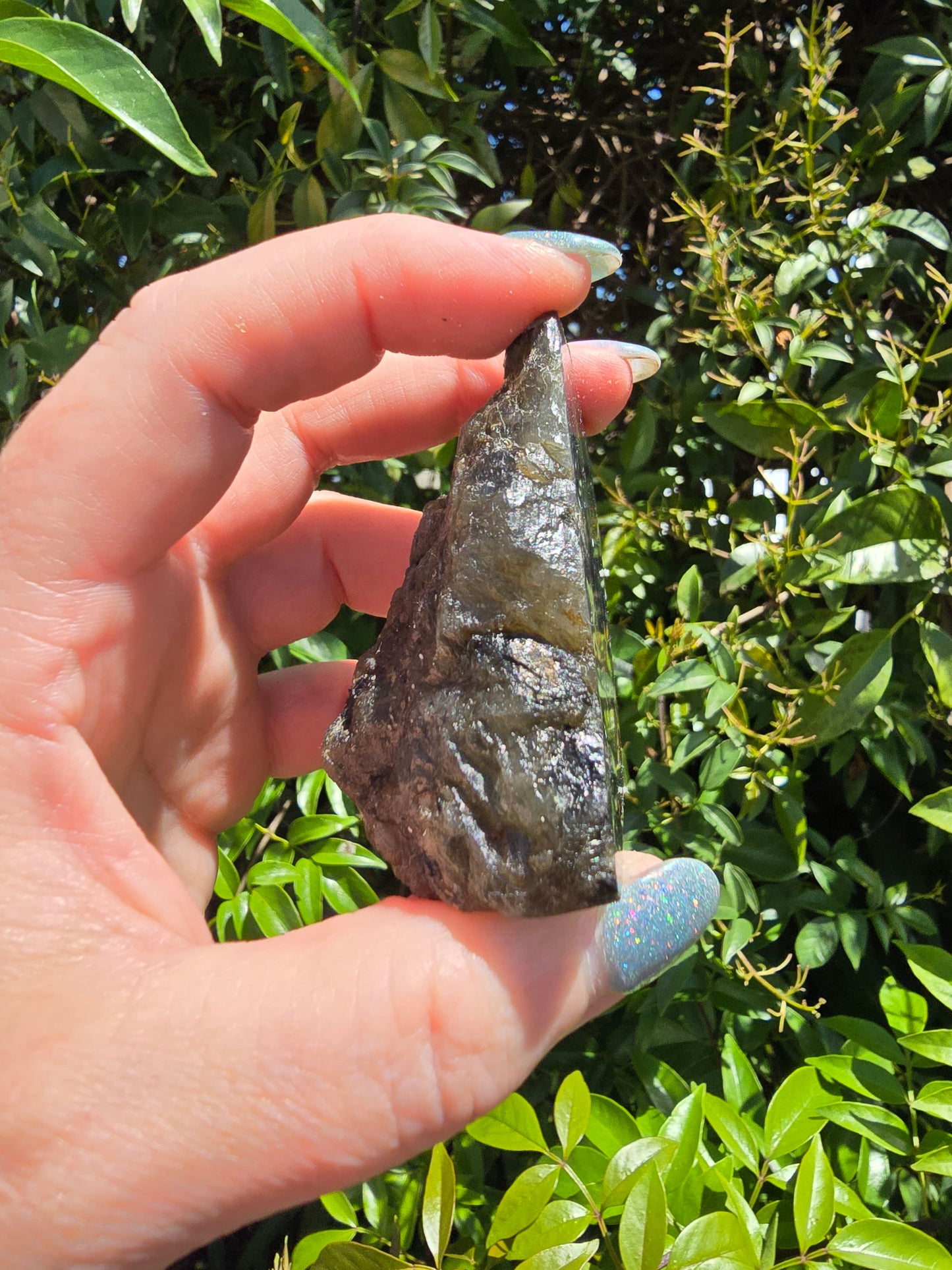 Labradorite Semi Polished Piece L