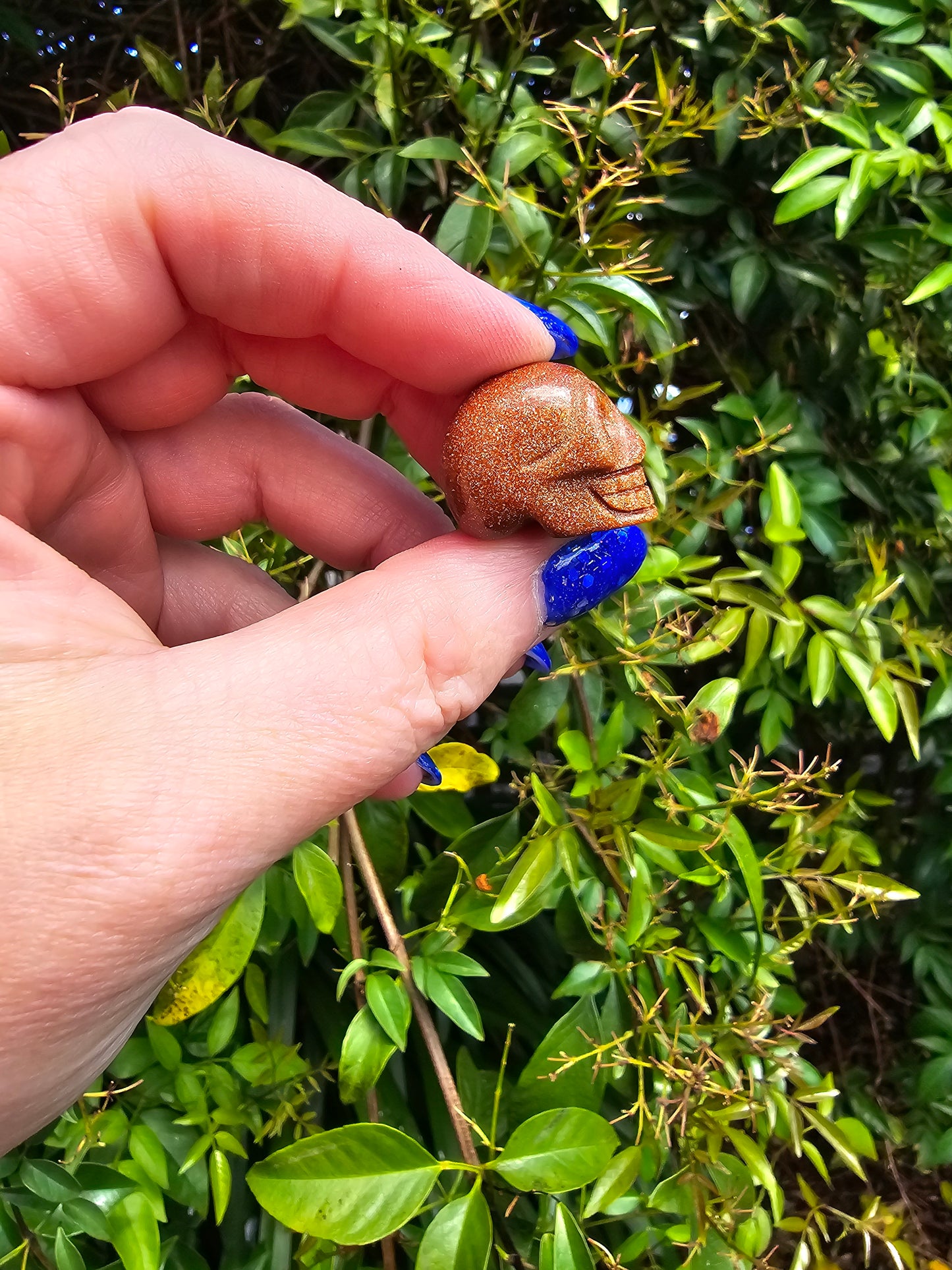 Goldstone Mini Skull