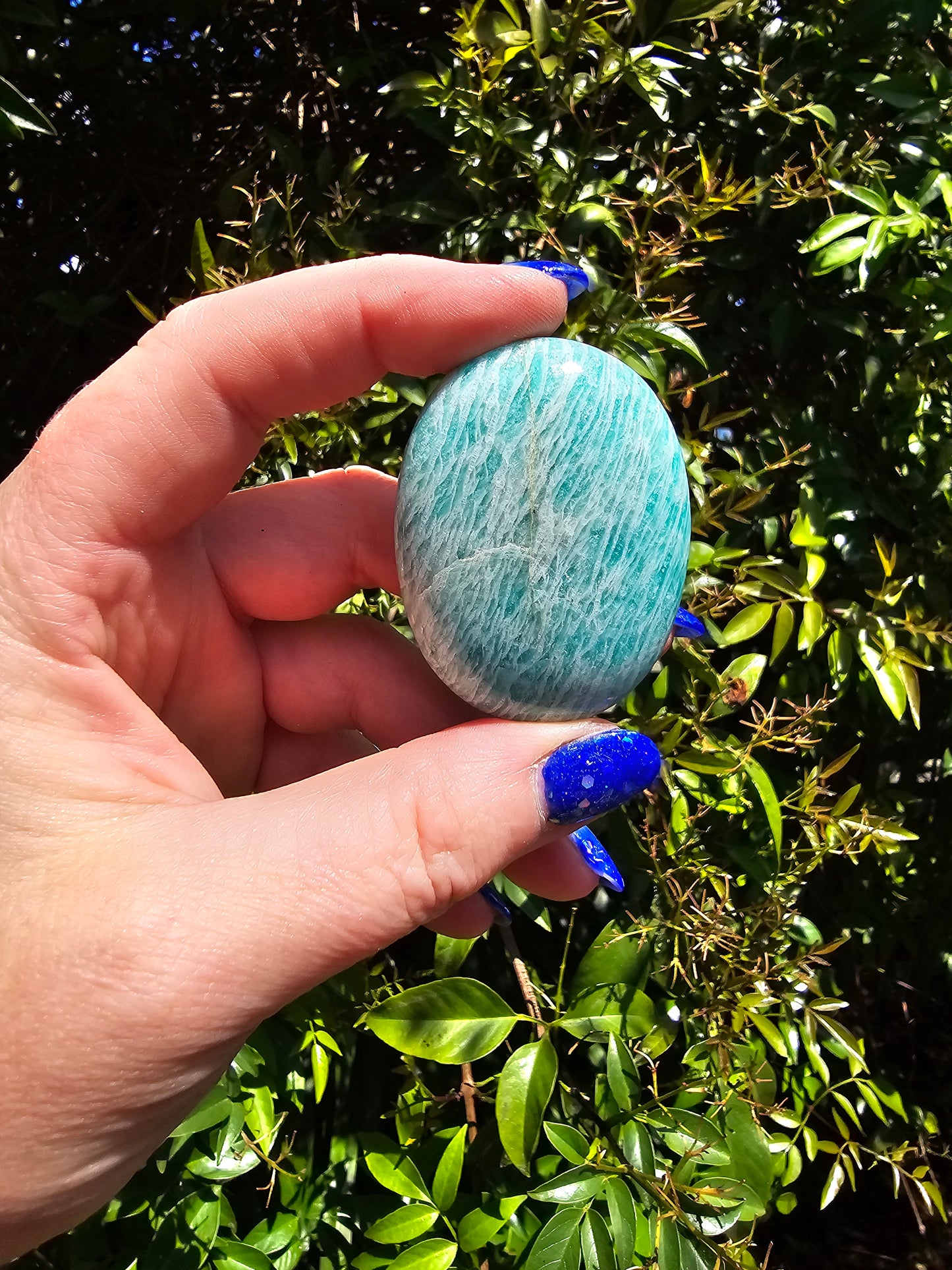 Amazonite Palm Stone B