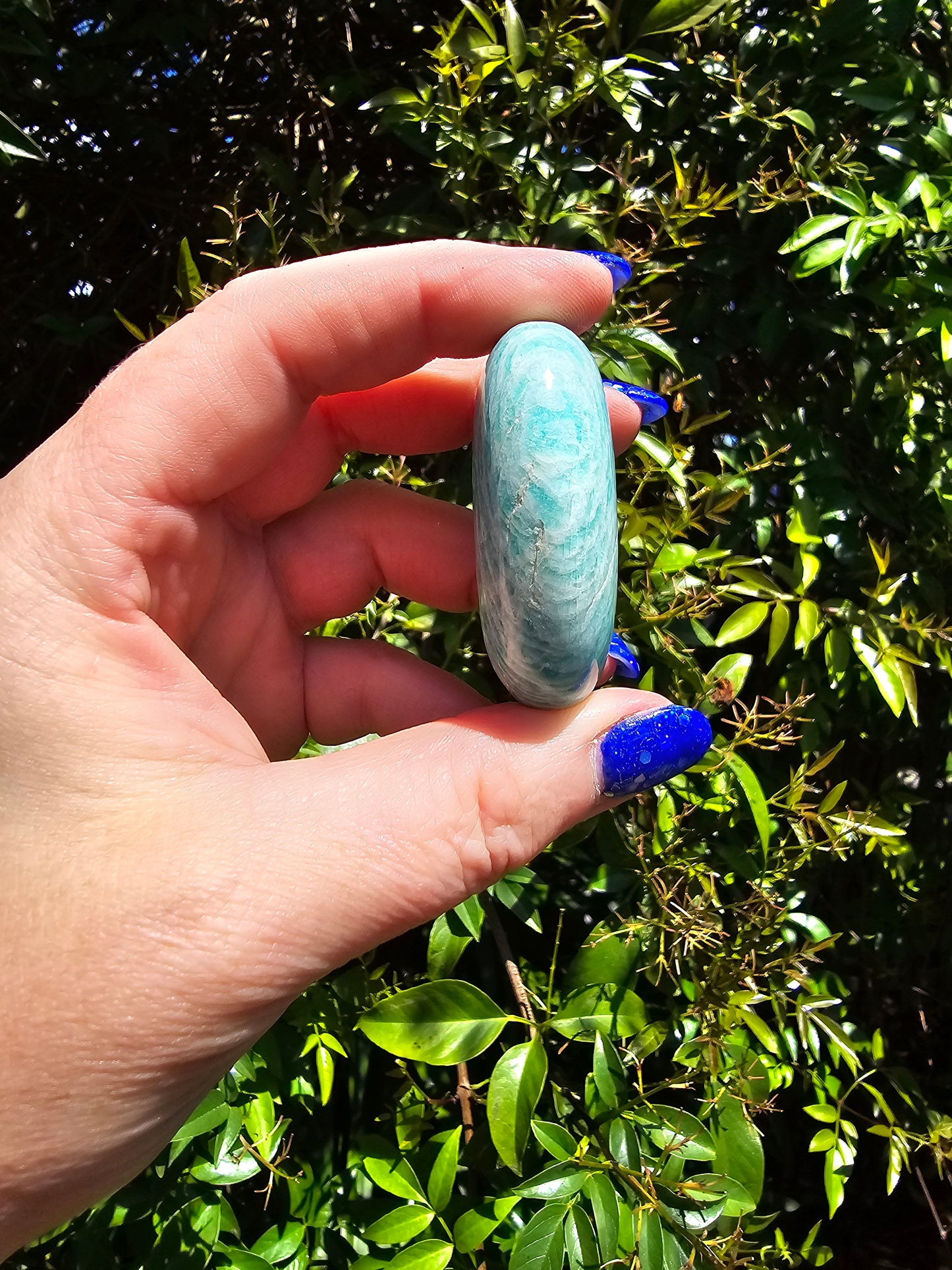 Amazonite Palm Stone B