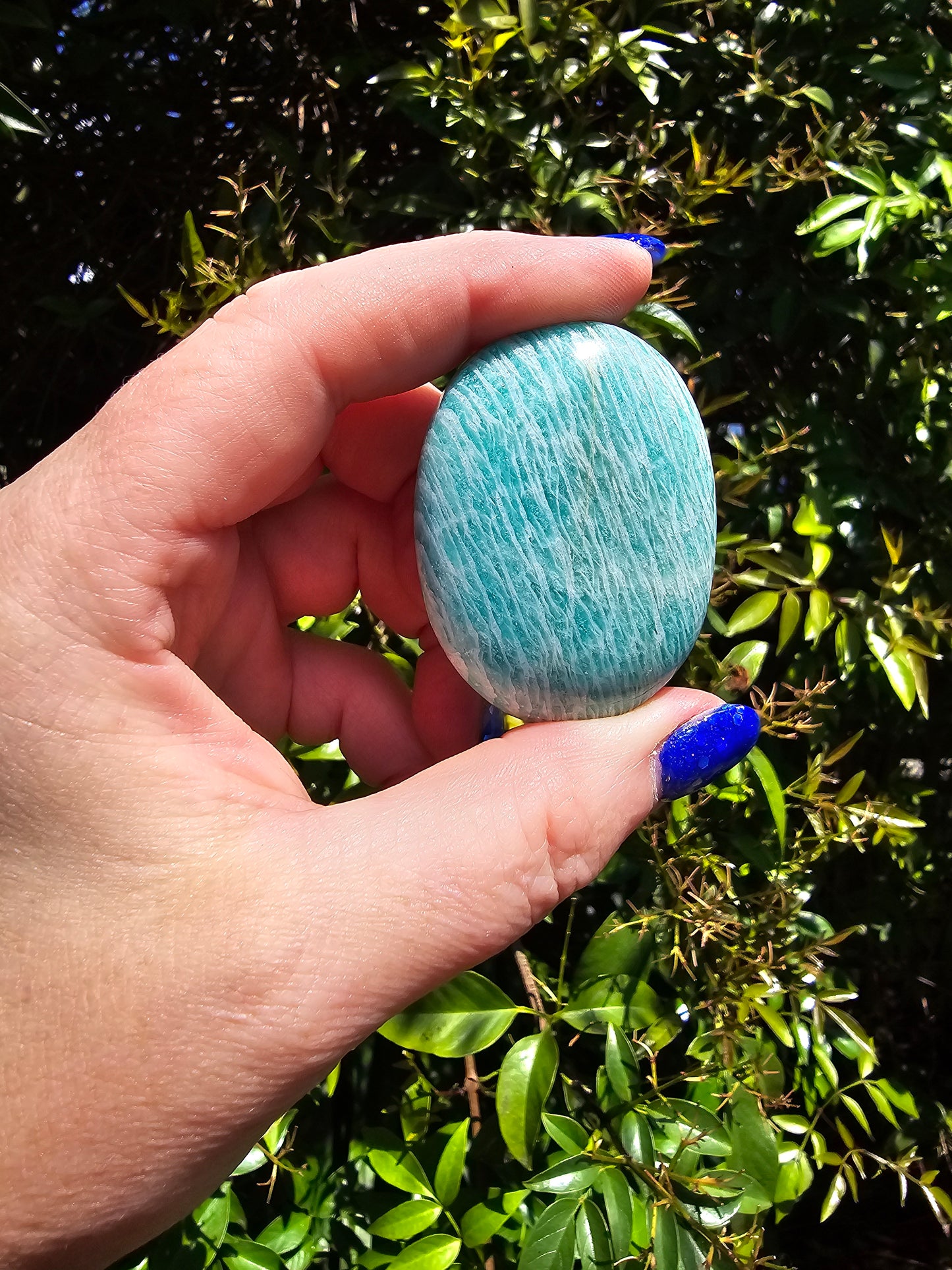 Amazonite Palm Stone B