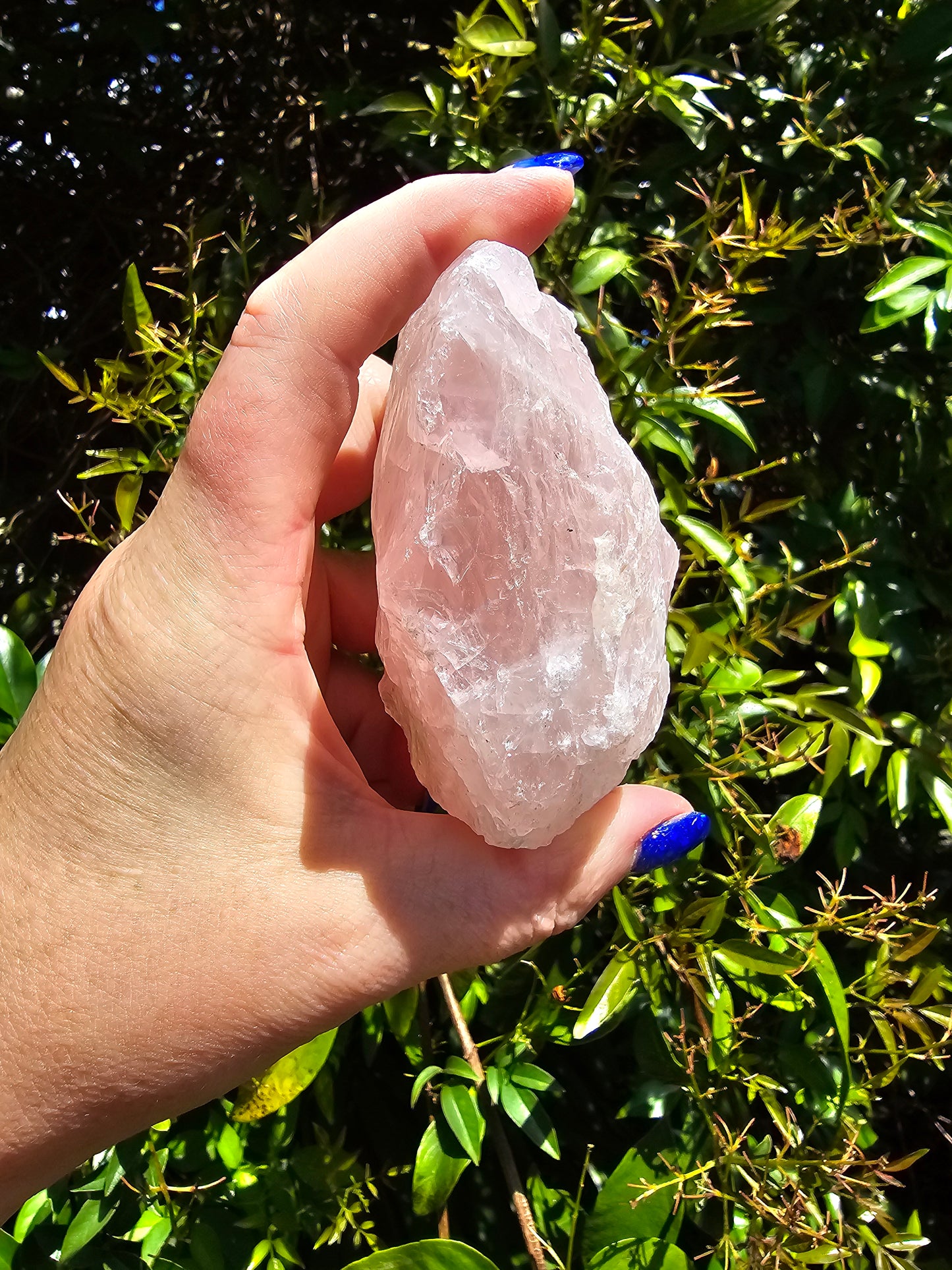 Rose Quartz Rough Piece A