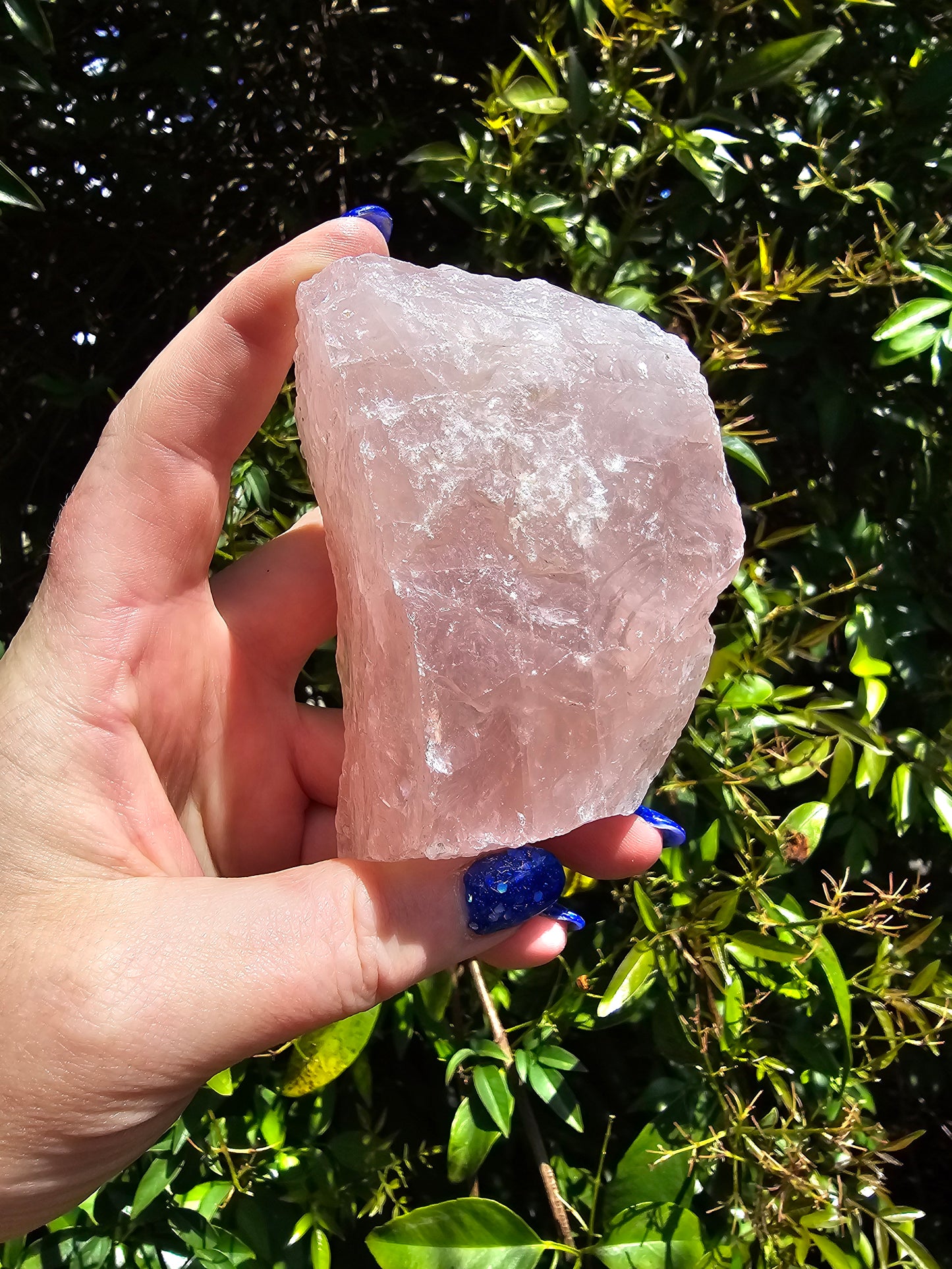 Rose Quartz Rough Piece A