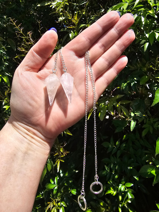 Rose Quartz Pendulum