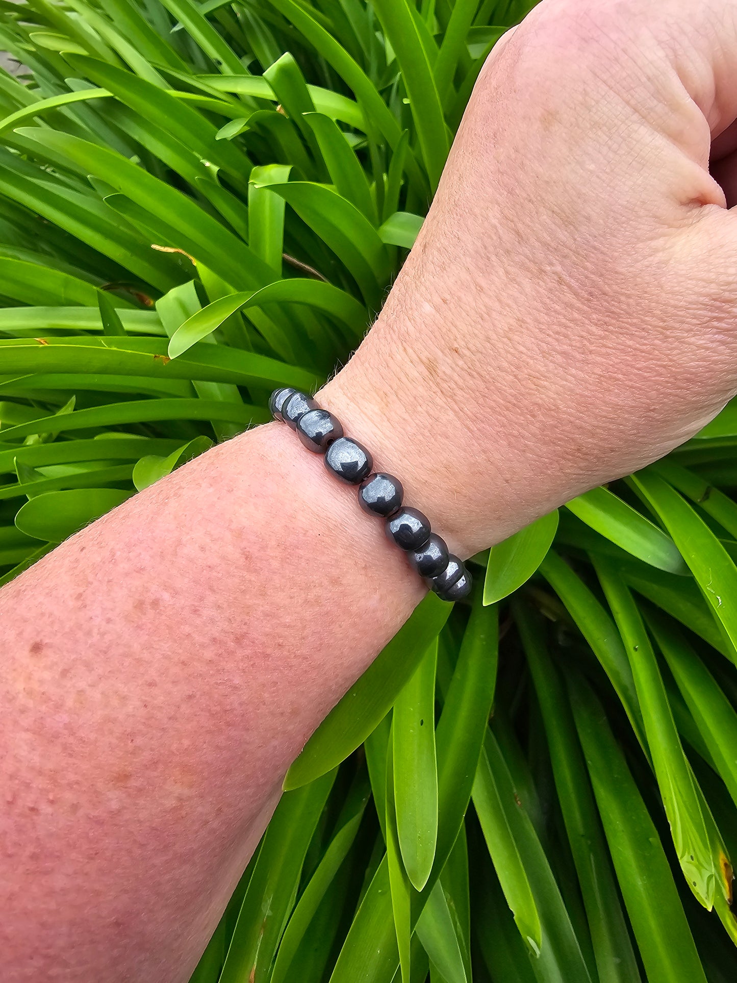 Hematite | Nugget Bead Bracelet