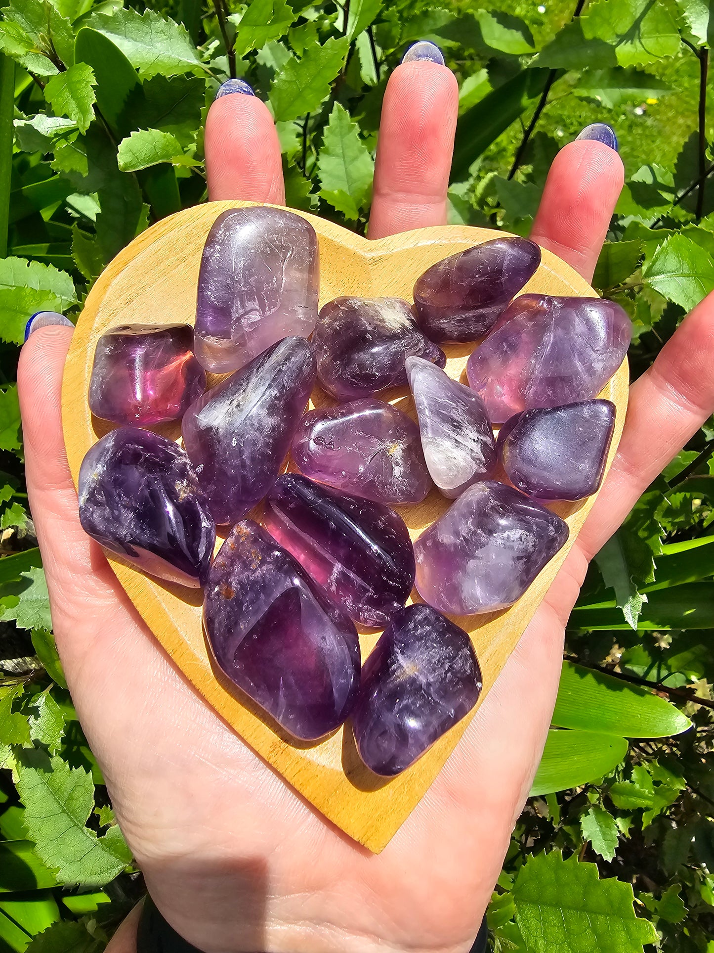 Amethyst Tumbled Stone