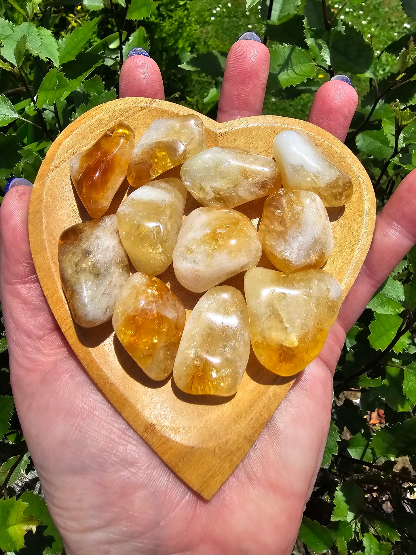 Citrine Medium Tumbled Stone