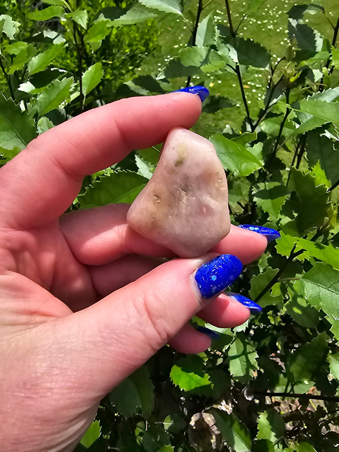 Pink Opal Large Tumbled Stone