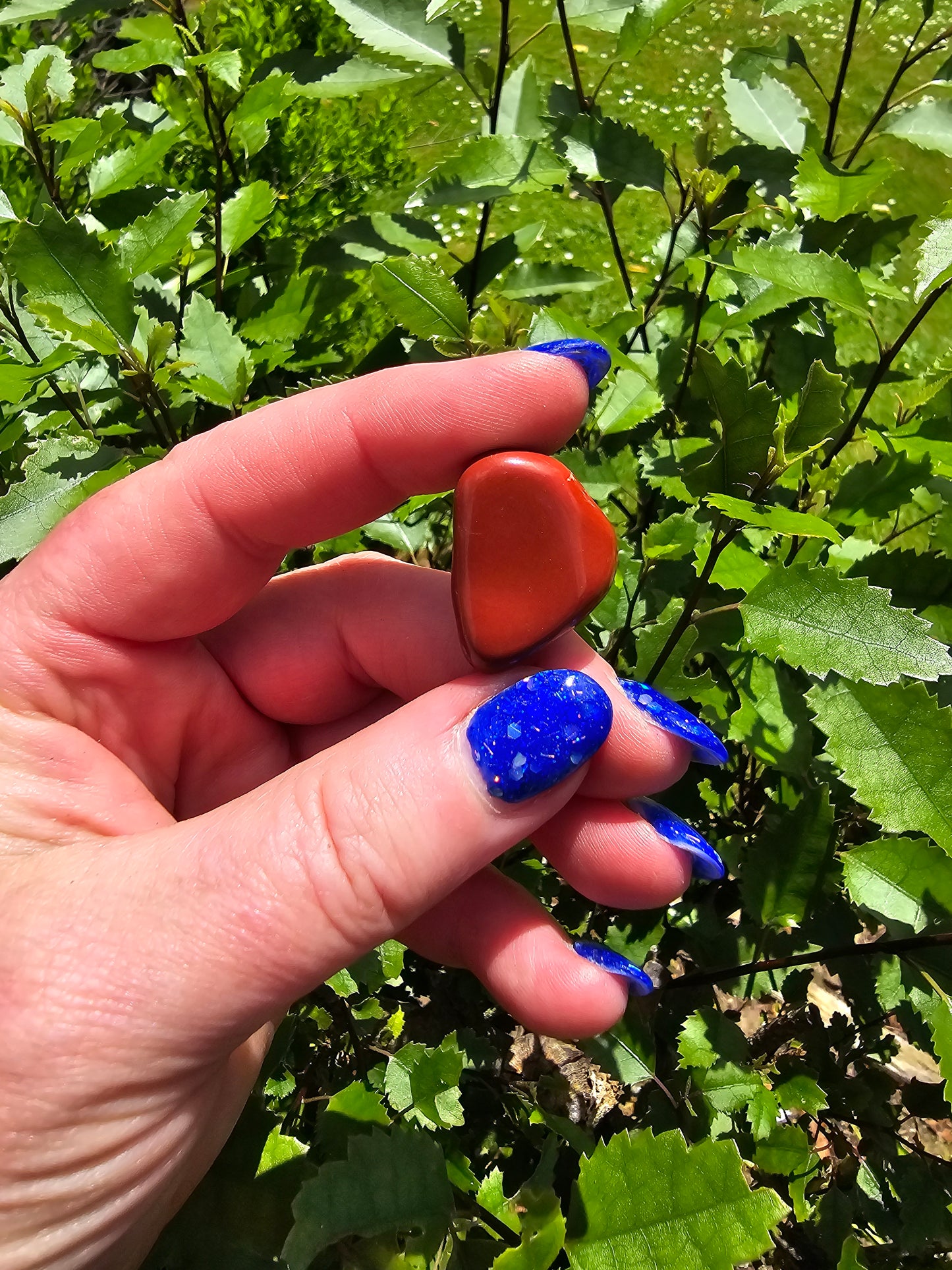 Red Jasper Tumbled Stone