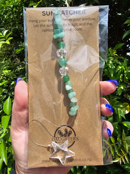 Green Aventurine | Star Sun Catcher