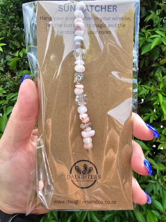 Pink Opal | Point Sun Catcher