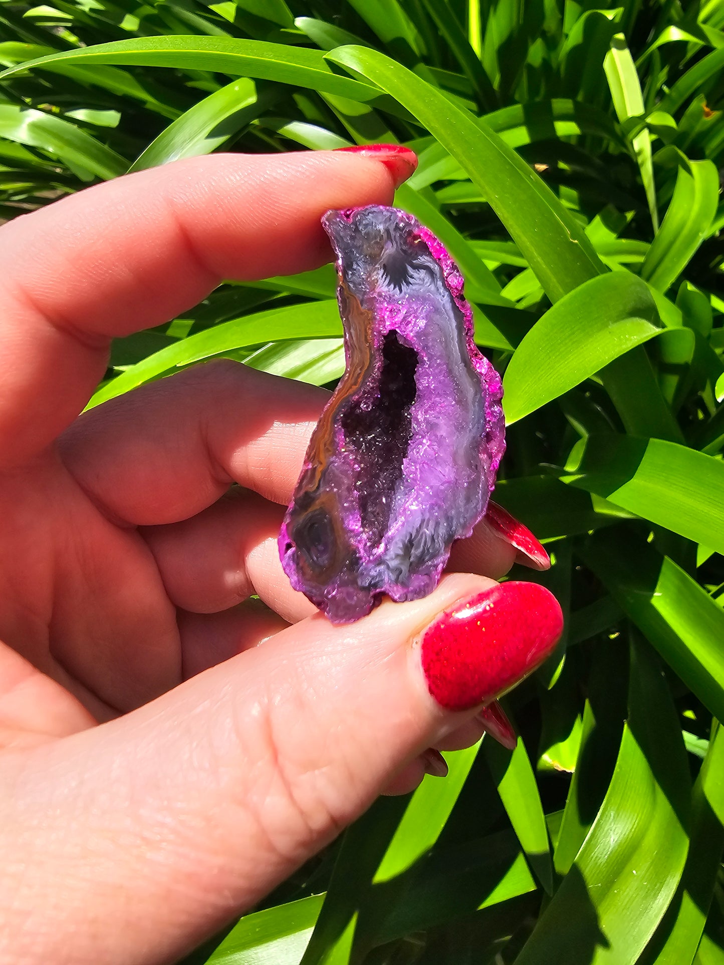 Agate Geode | Cave Pink Medium