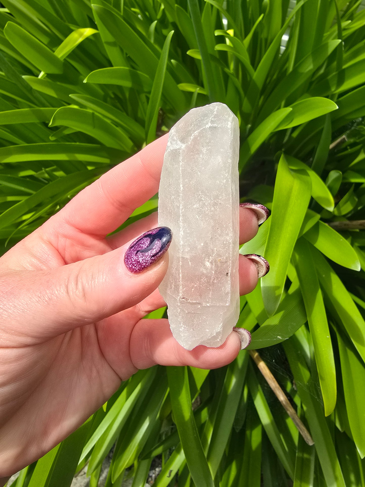 Clear Quartz Rough Point Large