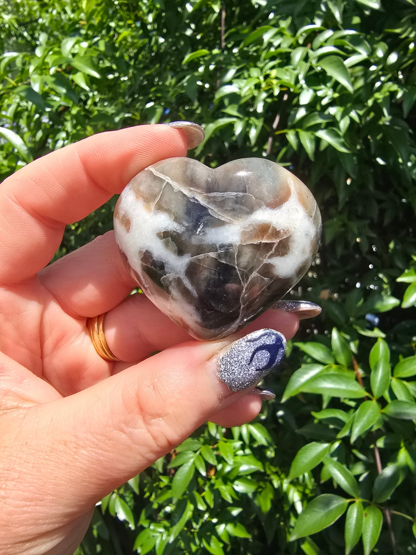 Polarity Moonstone Heart C