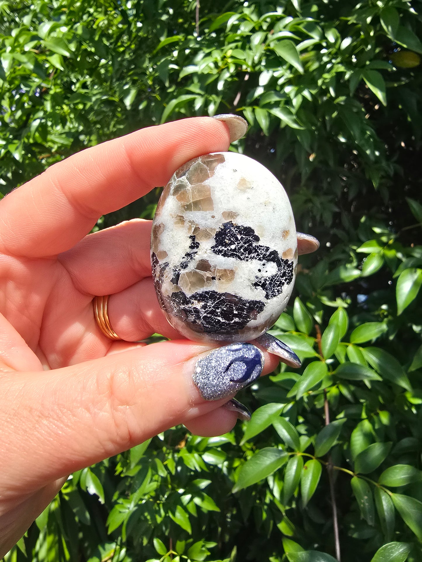 Polarity Moonstone Palm Stone A