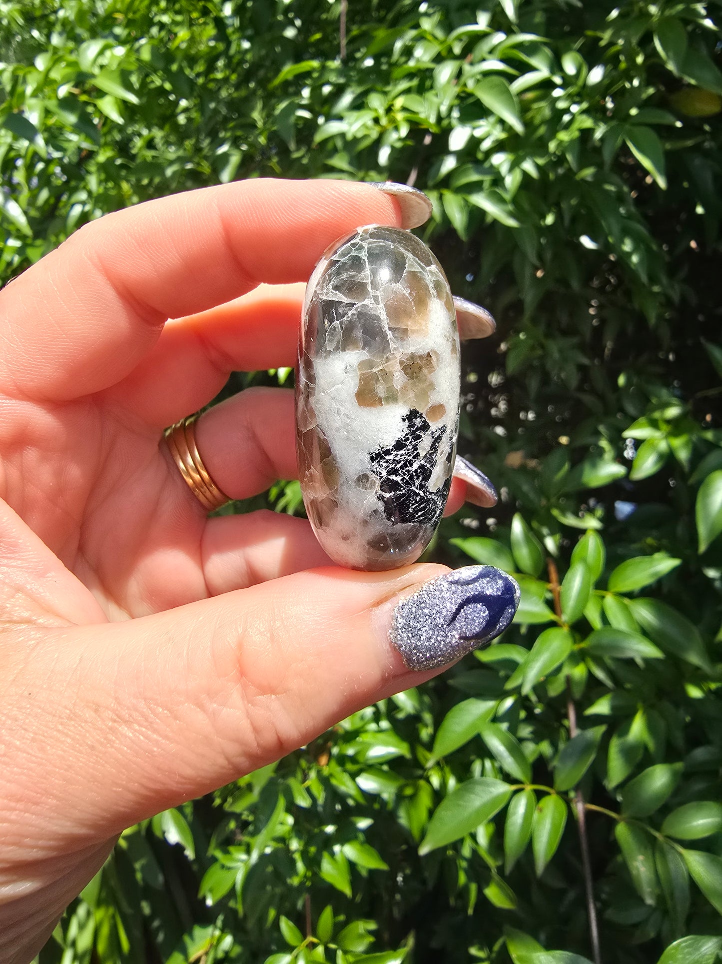 Polarity Moonstone Palm Stone A