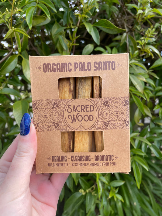 Organic Palo Santo Sticks x5