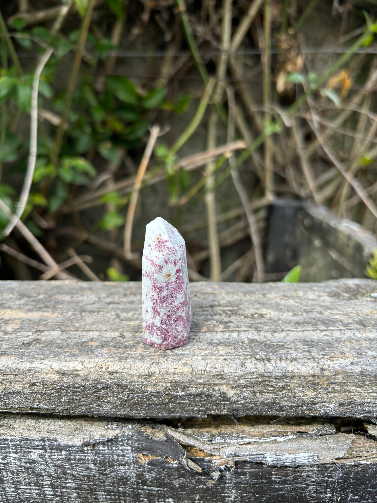 Pink Tourmaline Point Small A