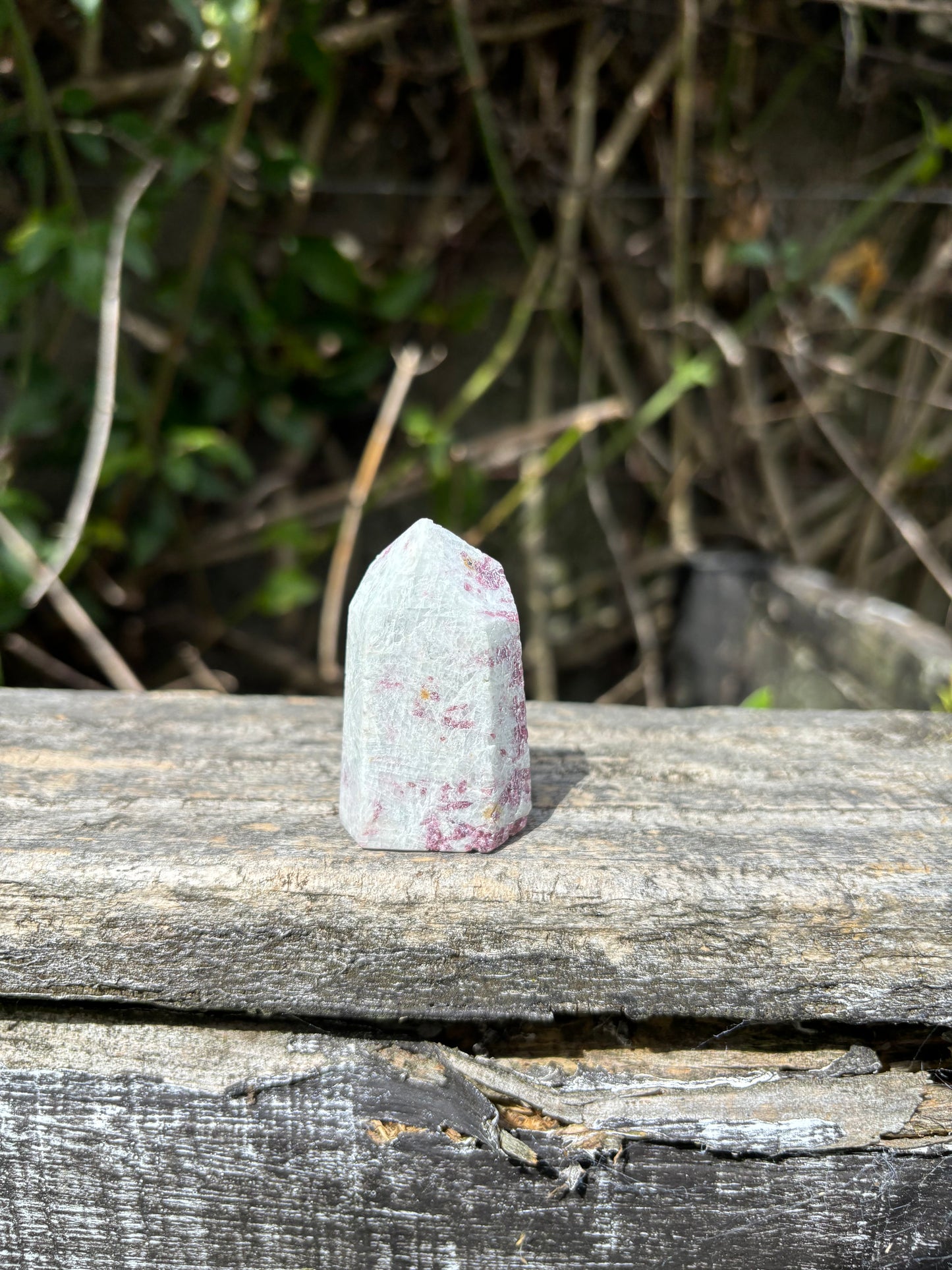 Pink Tourmaline Point Small A